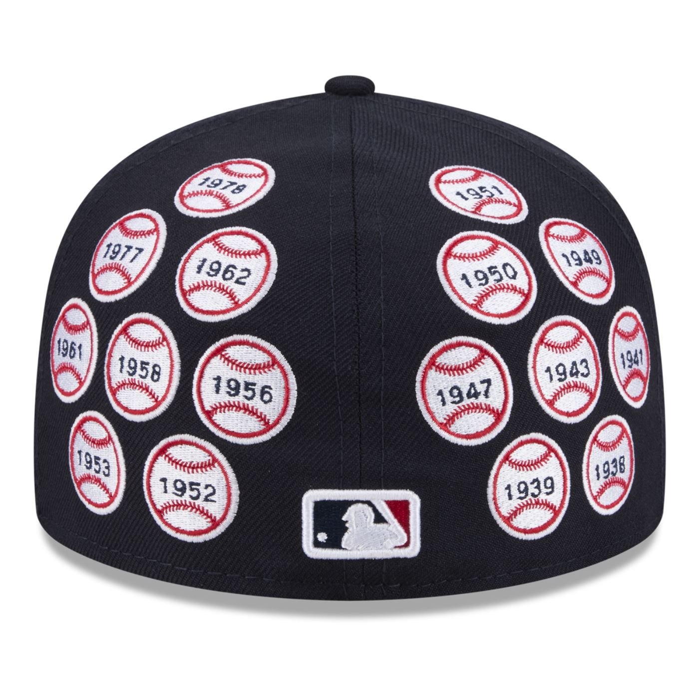 Bone New Era 59FIFTY New York Yankees Spike Lee Anniversary Azul Marinho 4