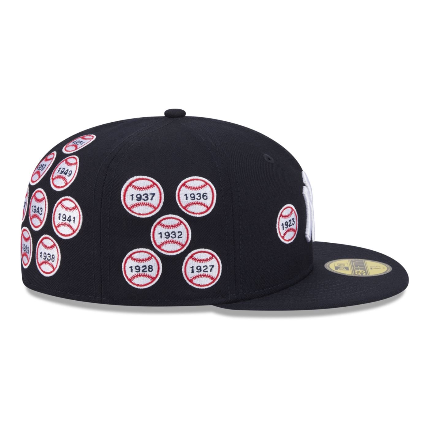Bone New Era 59FIFTY New York Yankees Spike Lee Anniversary Azul Marinho 6