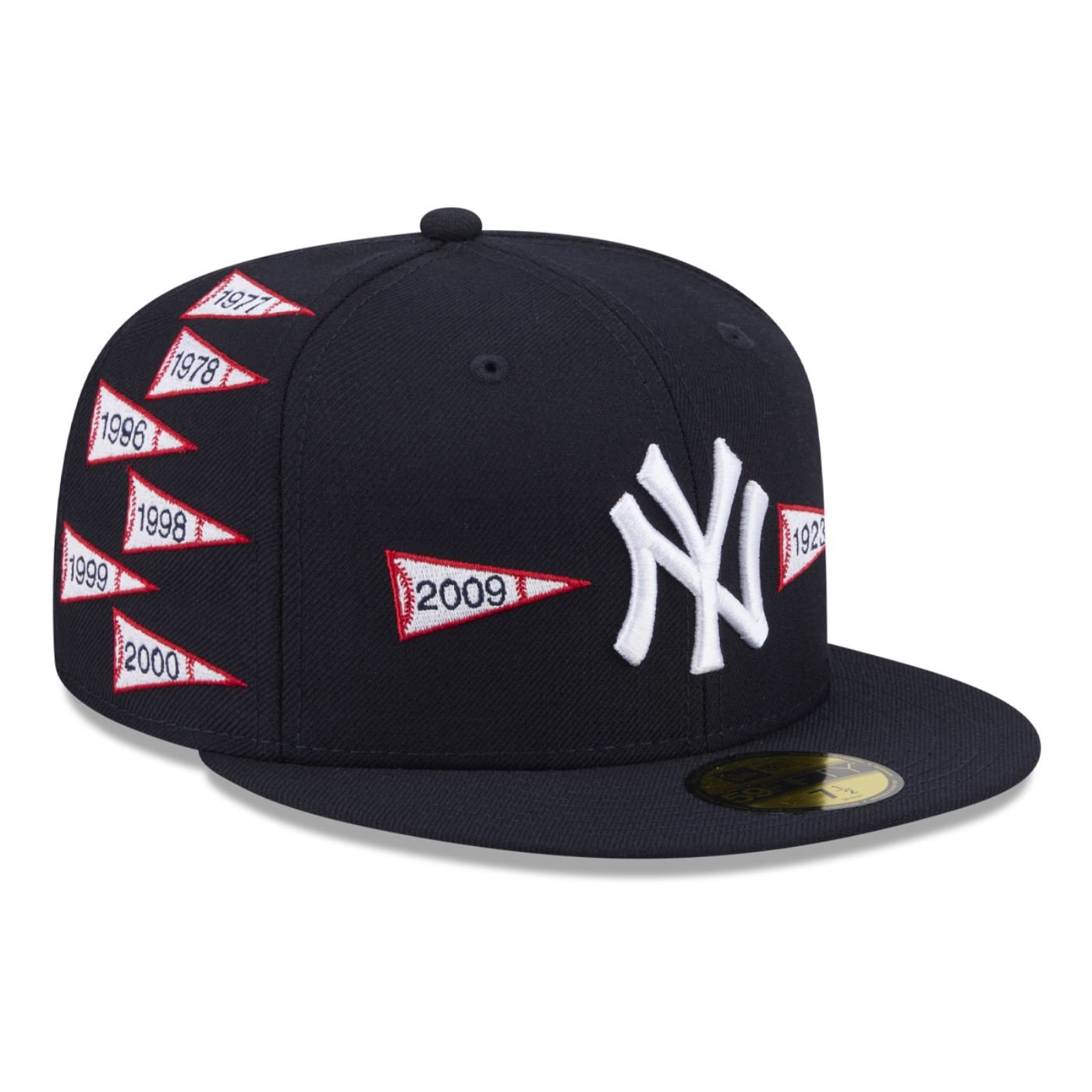 Bone New Era 59FIFTY Day New York Yankees Spike Lee Pennants Azul Marinho 3