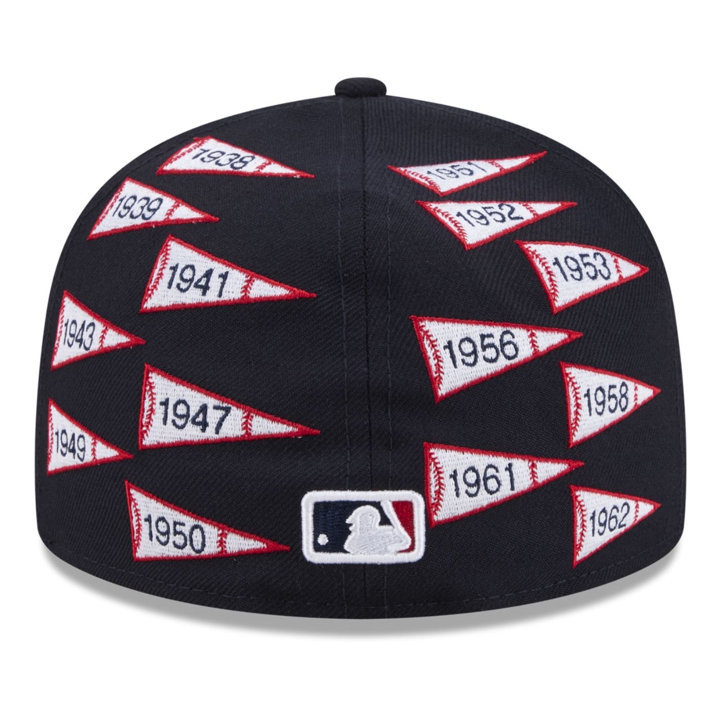 Bone New Era 59FIFTY Day New York Yankees Spike Lee Pennants Azul Marinho 4