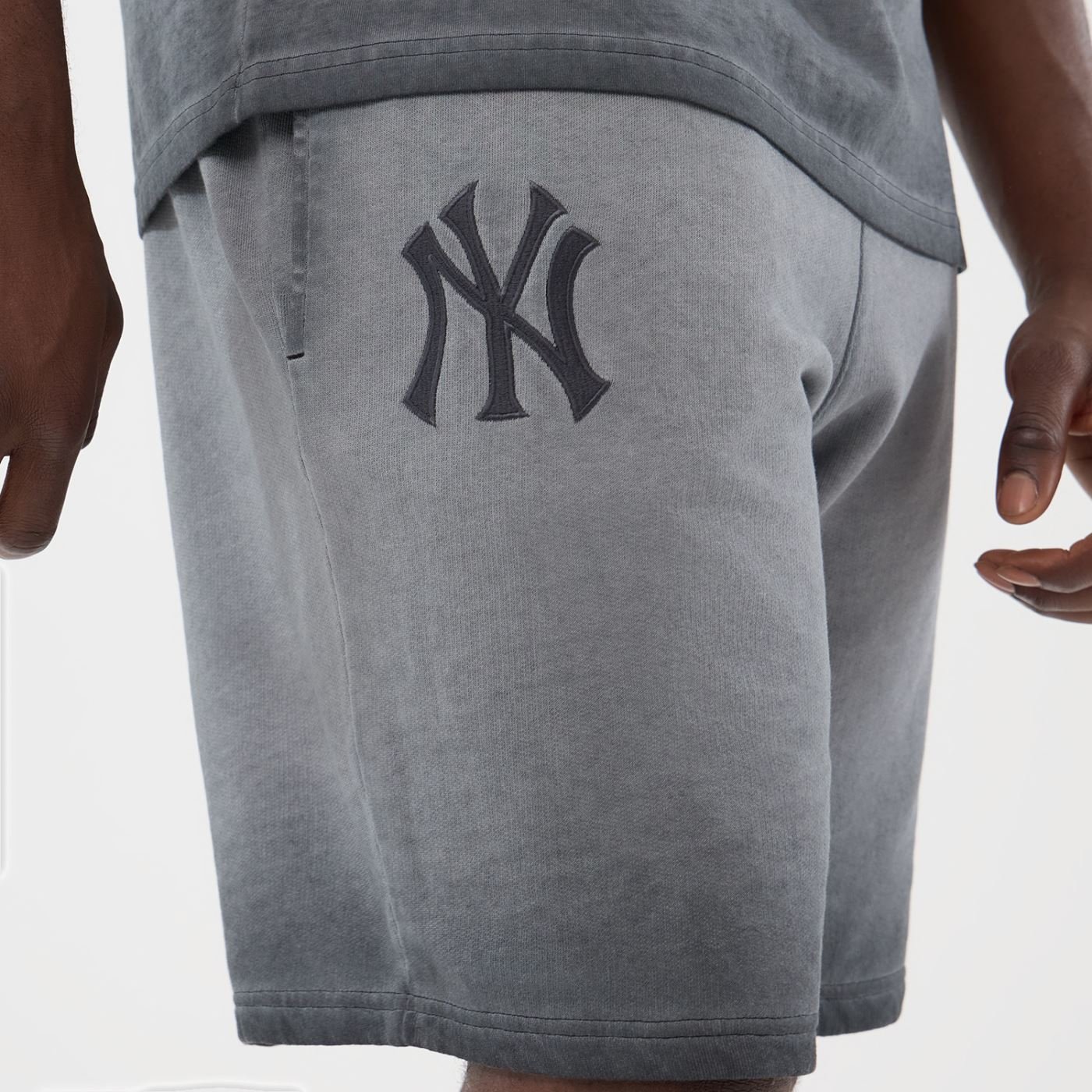 Shorts New Era  MLB New York Yankees Cinza 3