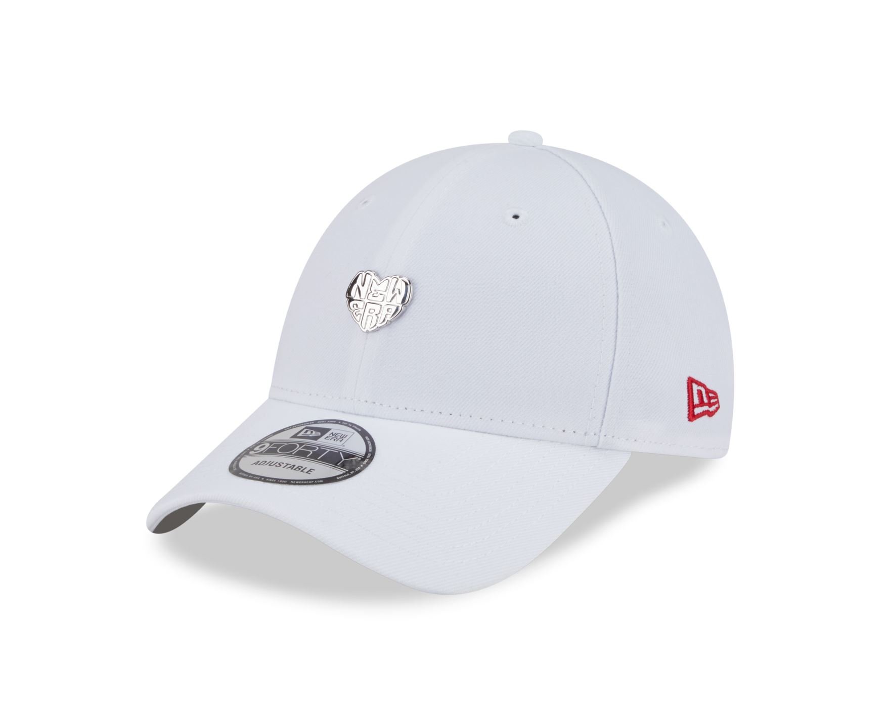 Boné New Era 9FORTY Heart Branco