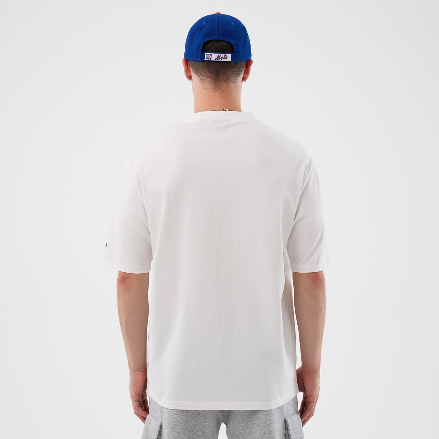 Camiseta New Era Regular MLB New York Mets Branco 5