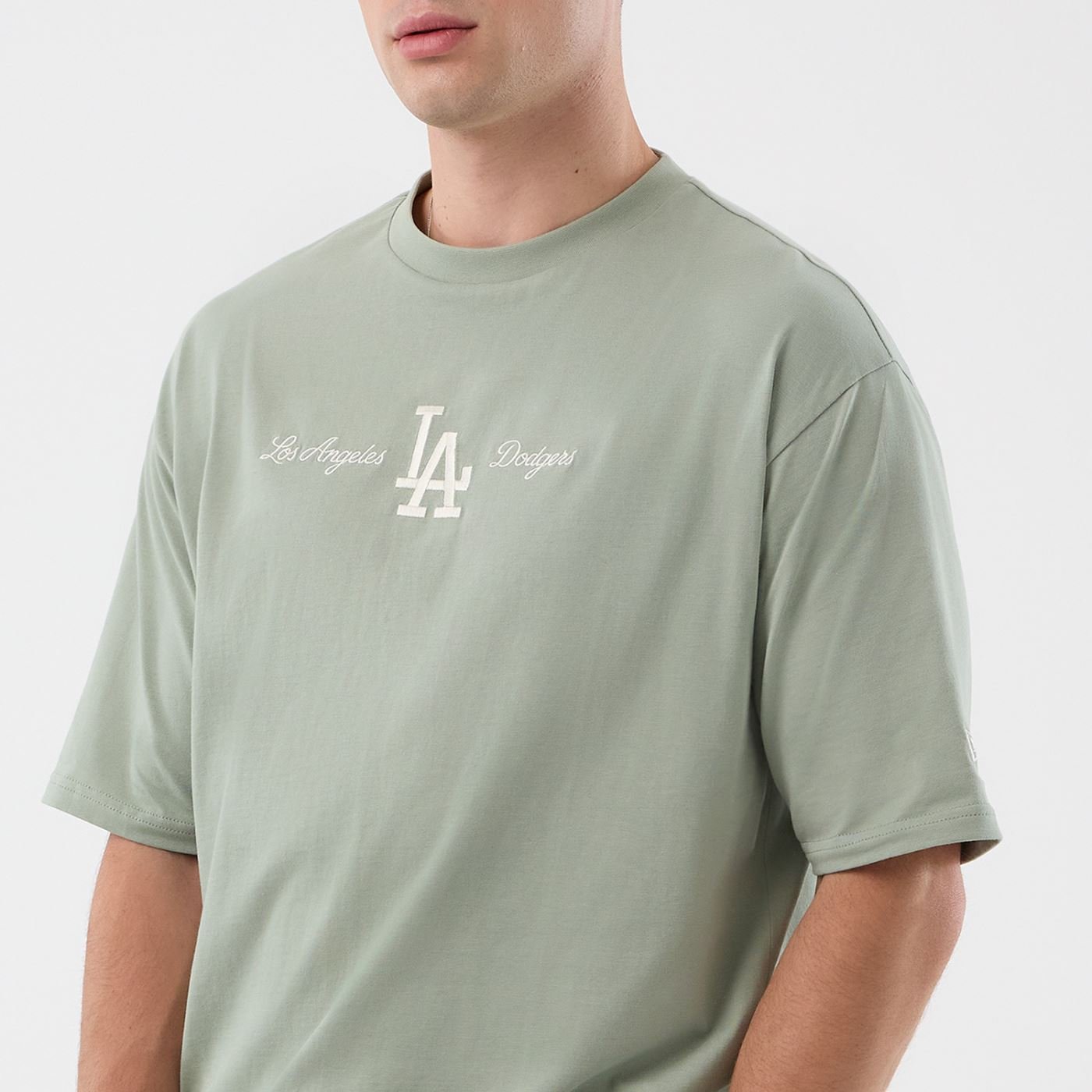 Camiseta New Era Regular MLB Los Angeles Dodgers Verde 2