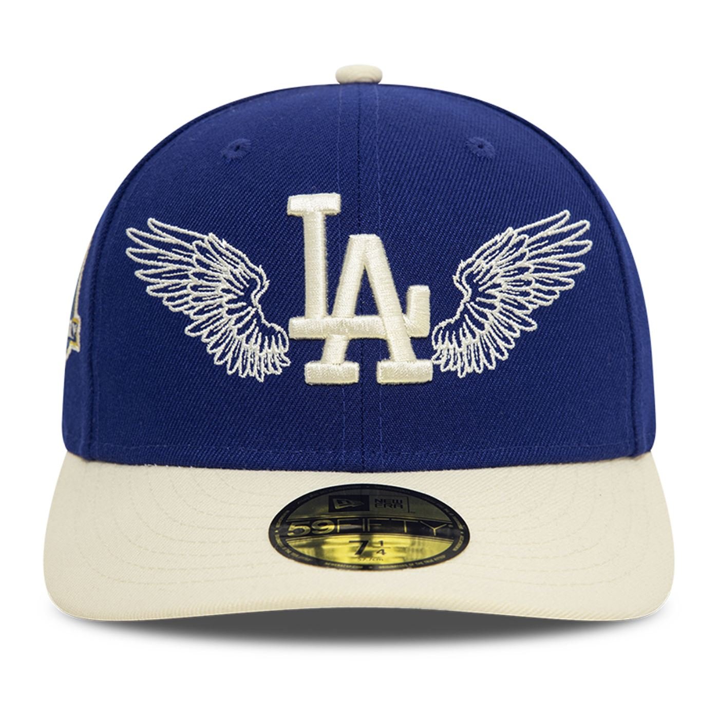 Bone New Era 59FIFTY Pre-Curved Los Angeles Dodgers 59FIFTY DAY Azul 2