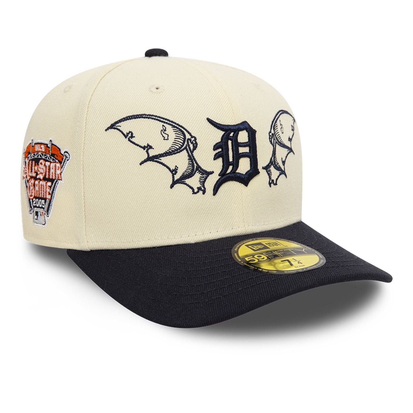 Bone New Era 59FIFTY DAY MLB Detroit Tigers Bege 3