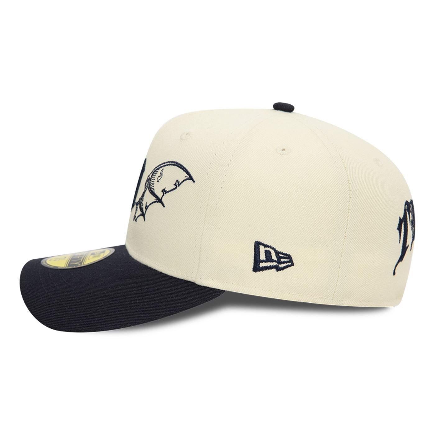 Bone New Era 59FIFTY DAY MLB Detroit Tigers Bege 5