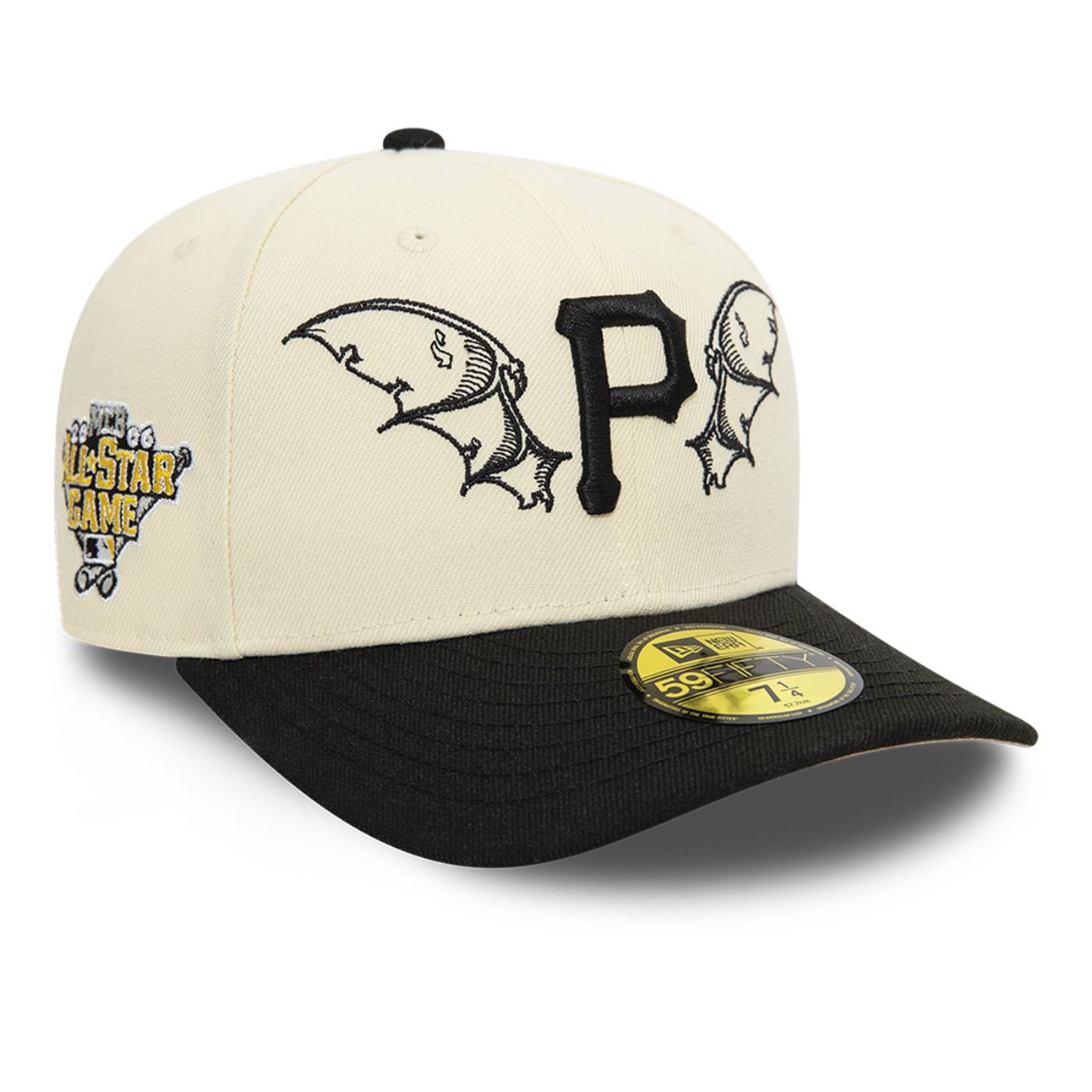 Bone New Era 59FIFTY DAY MLB Pittsburg Pirates Bege 3