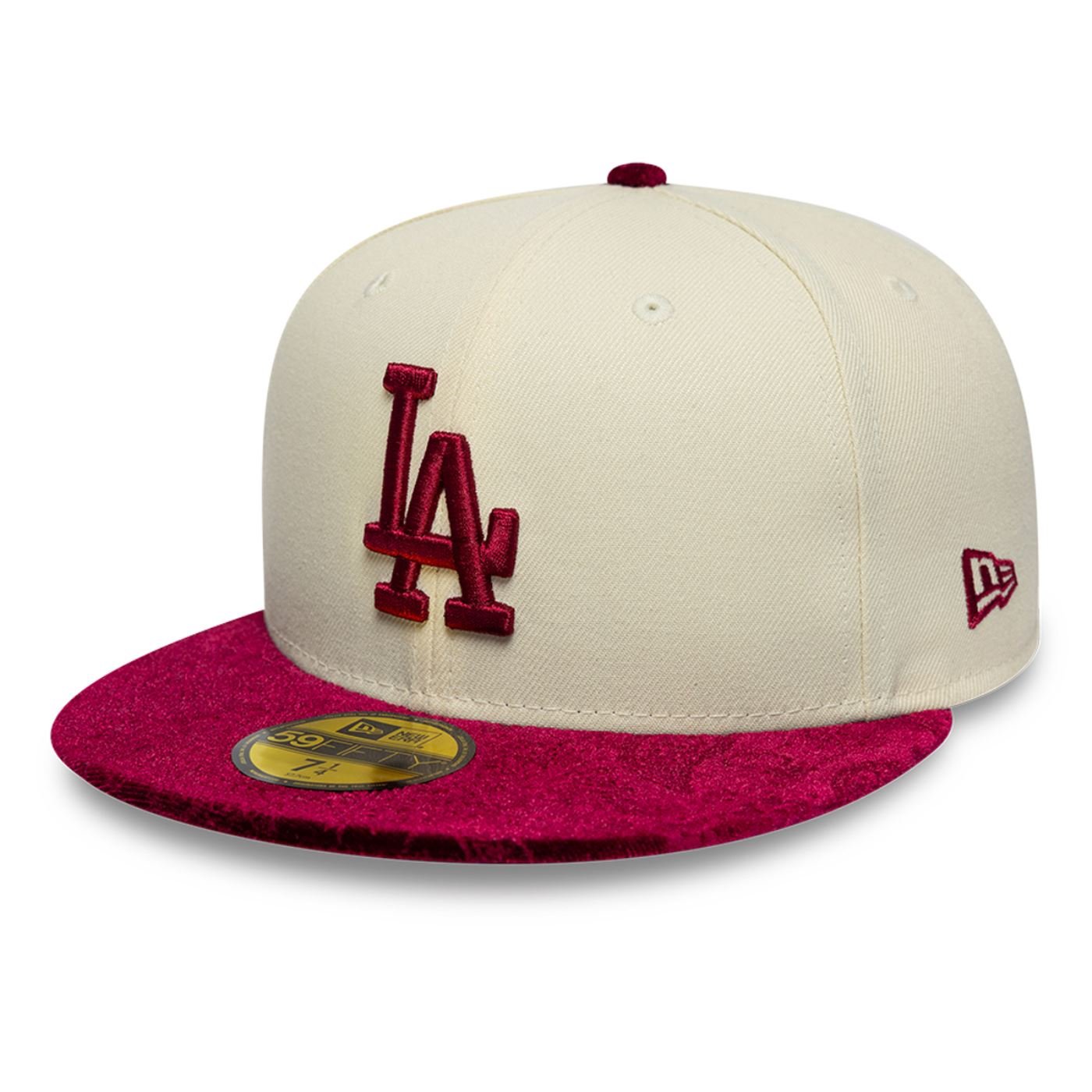 Bone New Era 59FIFTY MLB Los Angeles Dodgers Paisley