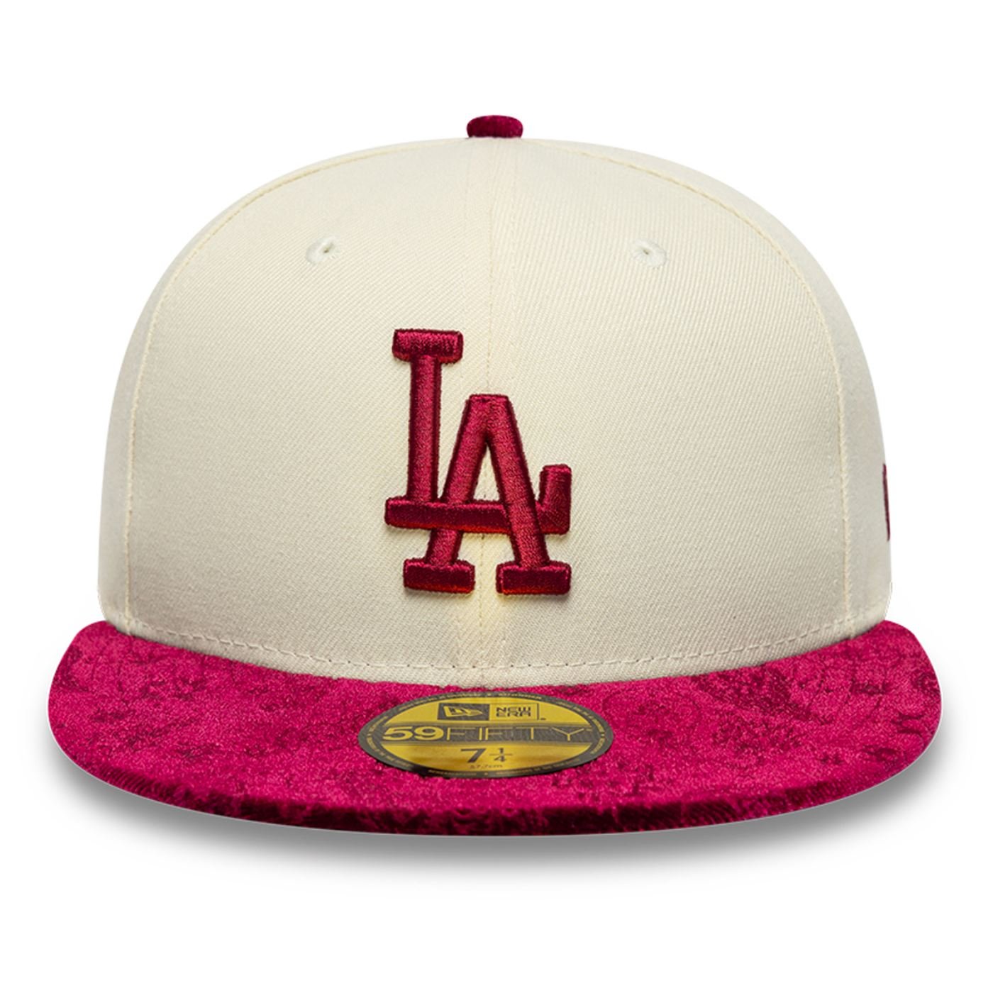 Bone New Era 59FIFTY MLB Los Angeles Dodgers Paisley Bege 2