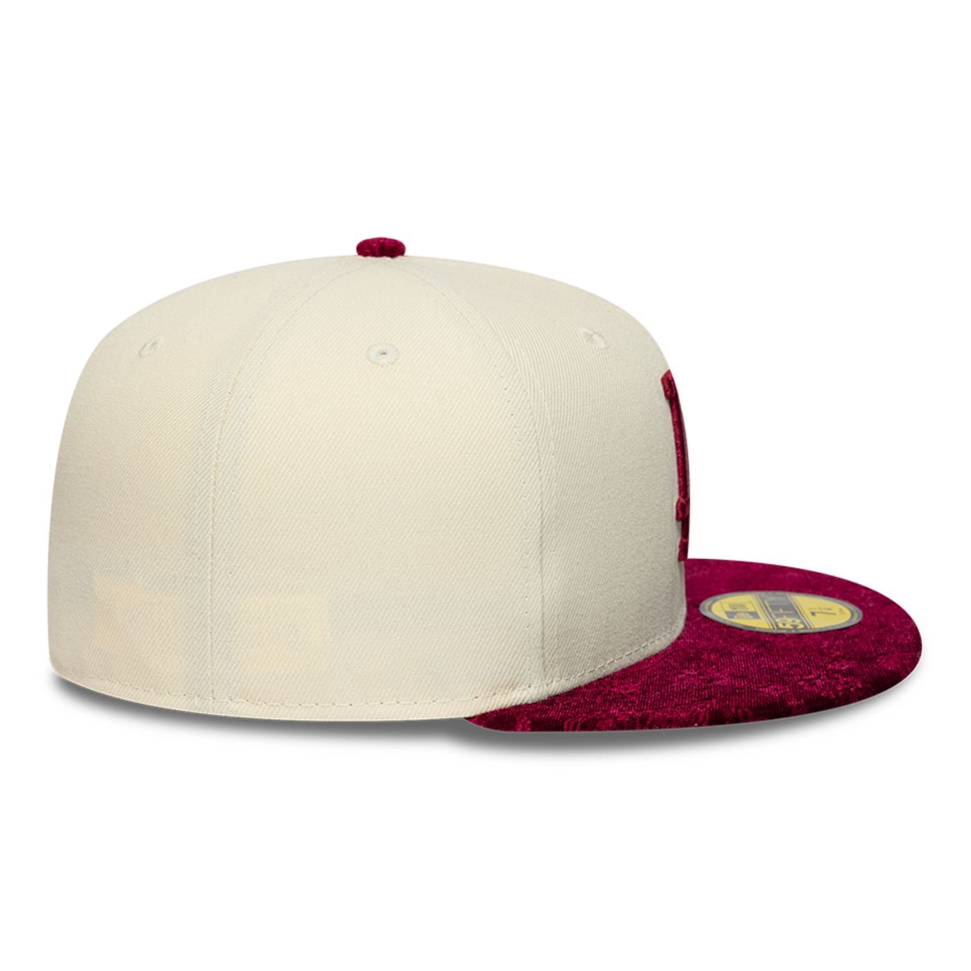 Bone New Era 59FIFTY MLB Los Angeles Dodgers Paisley Bege 6