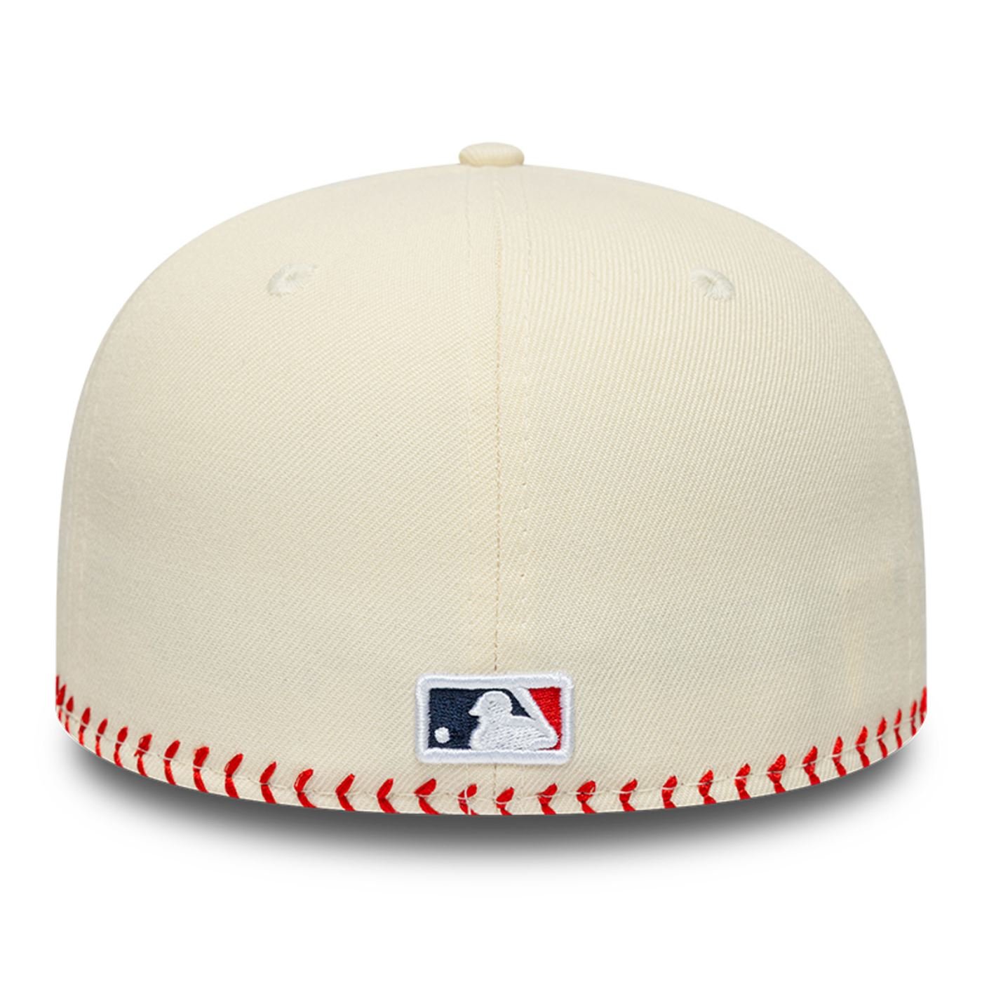 Bone New Era 59FIFTY Retro Crown MLB Atlanta Braves BASEBALL STICH Bege 4