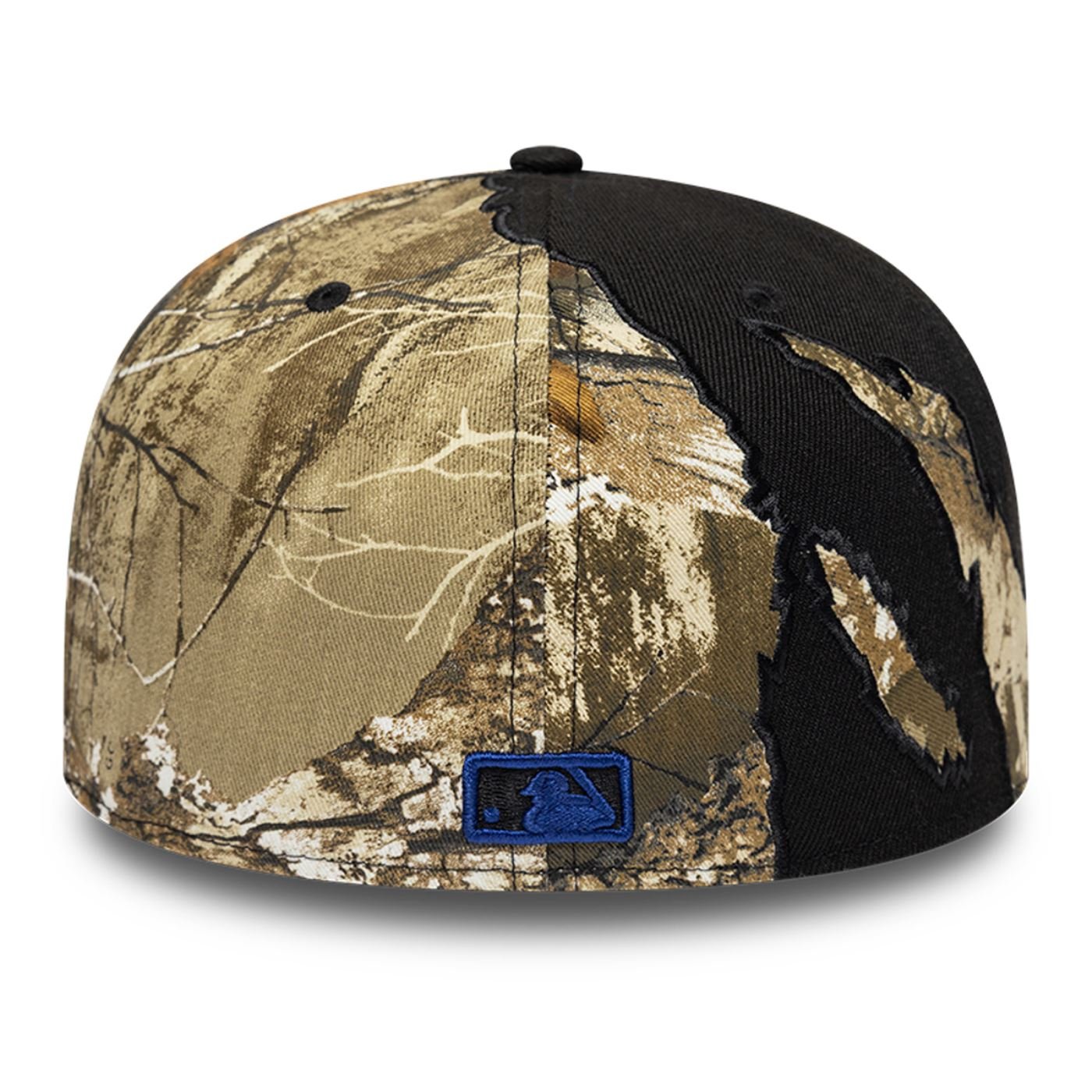 Bone New Era 59FIFTY MLB New York Yankees Split Real Preto 4