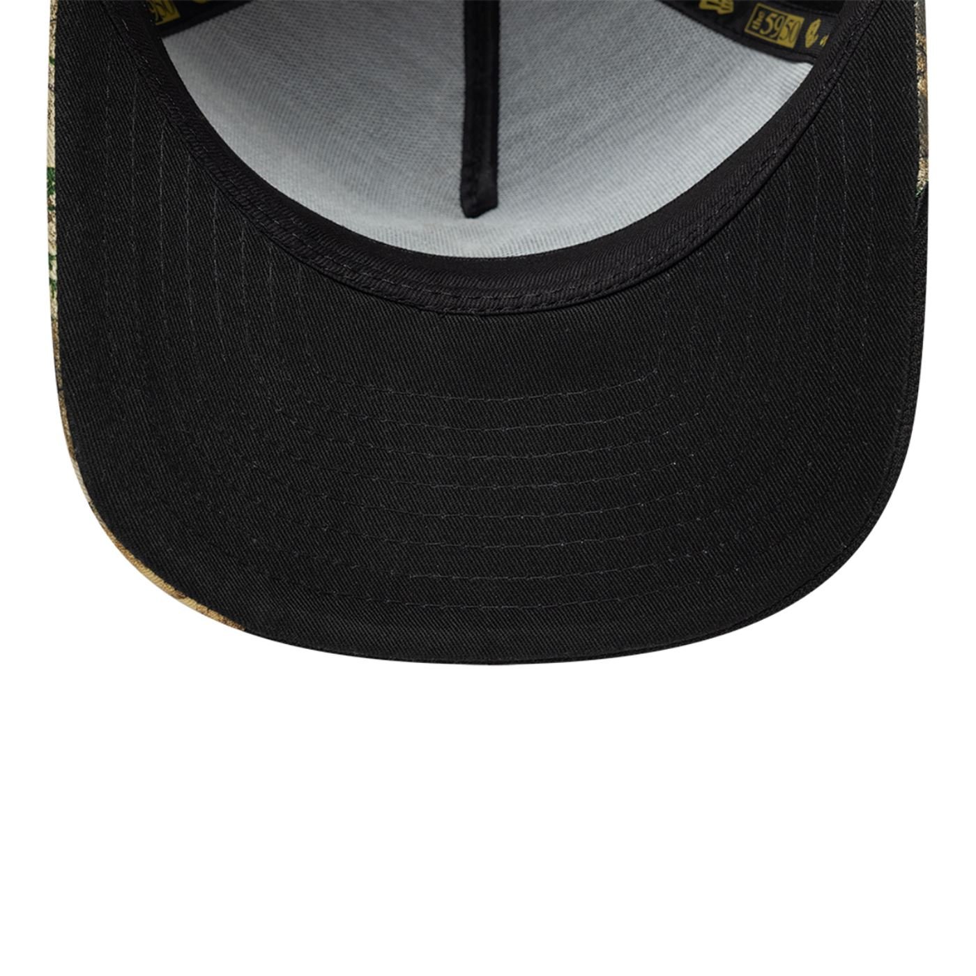 Bone New Era 59FIFTY MLB New York Yankees Split Real Preto 7