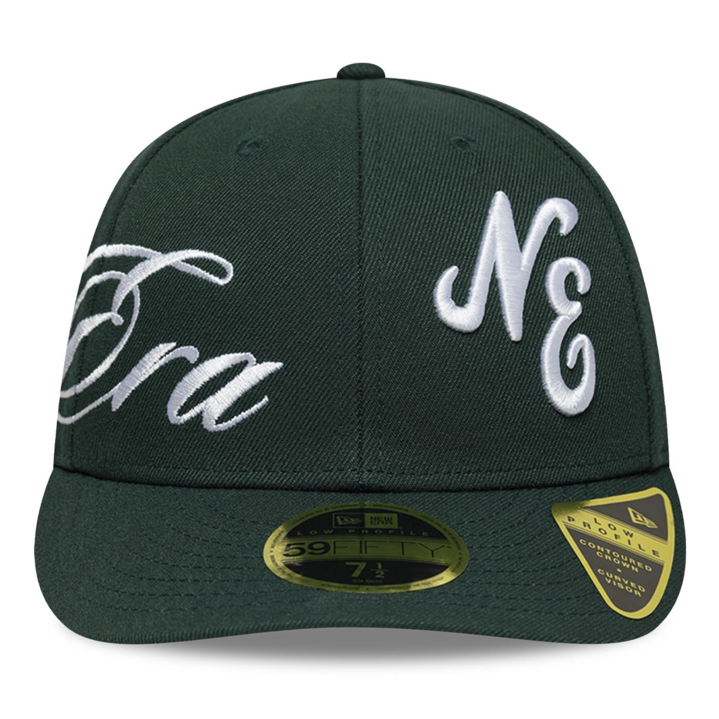 Bone New Era 59FIFTY DAY New Era Side Script Verde 2
