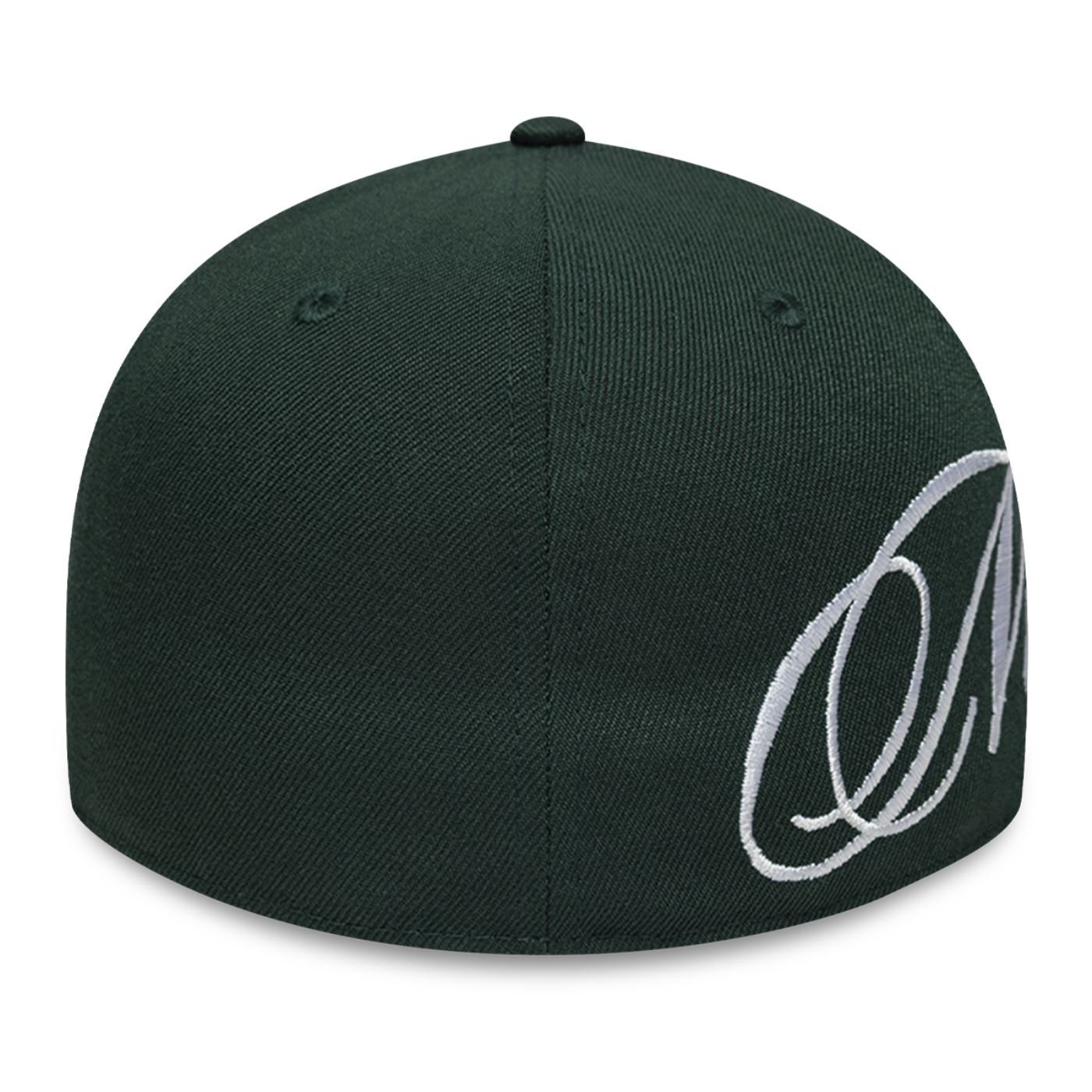 Bone New Era 59FIFTY DAY New Era Side Script Verde 4