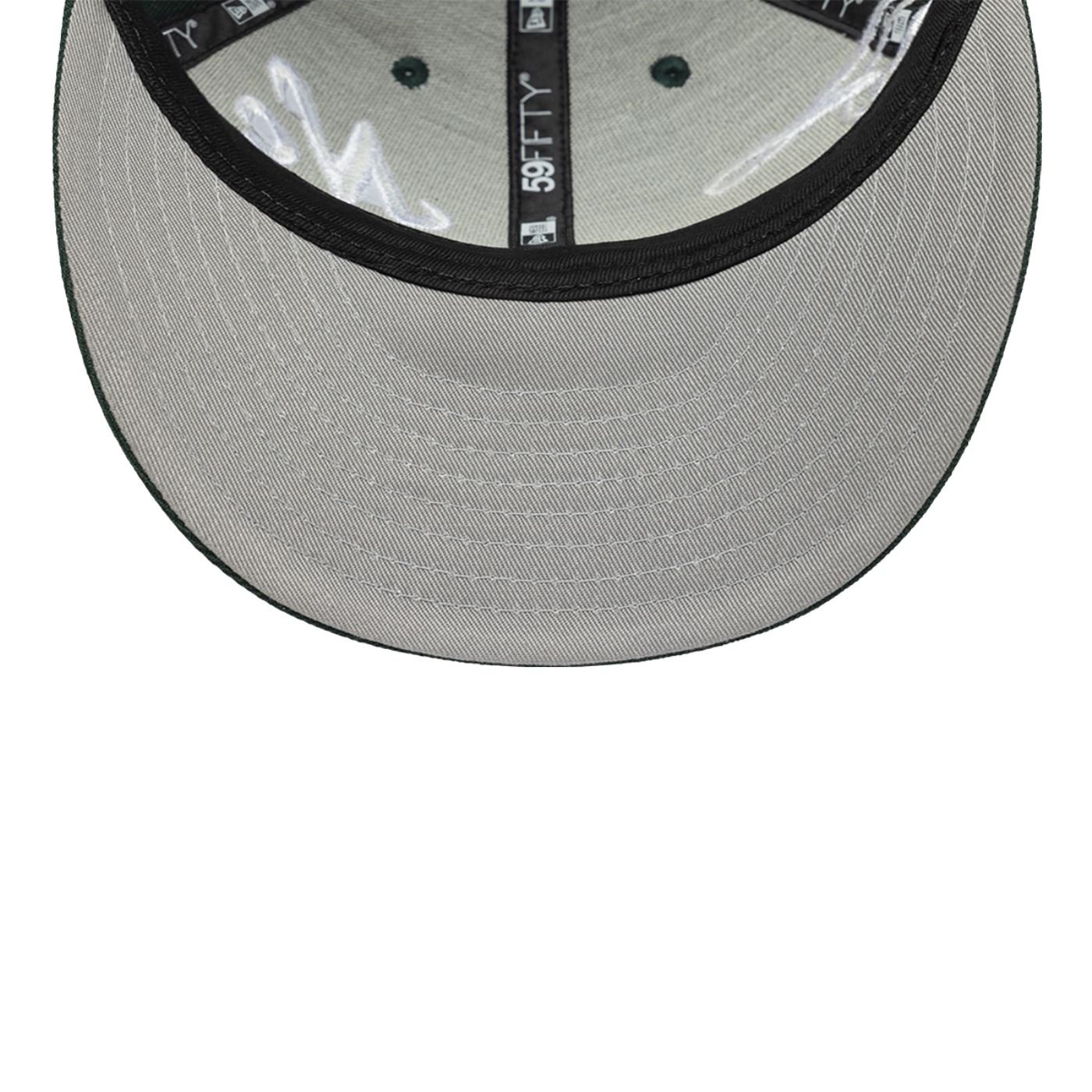 Bone New Era 59FIFTY DAY New Era Side Script Verde 6