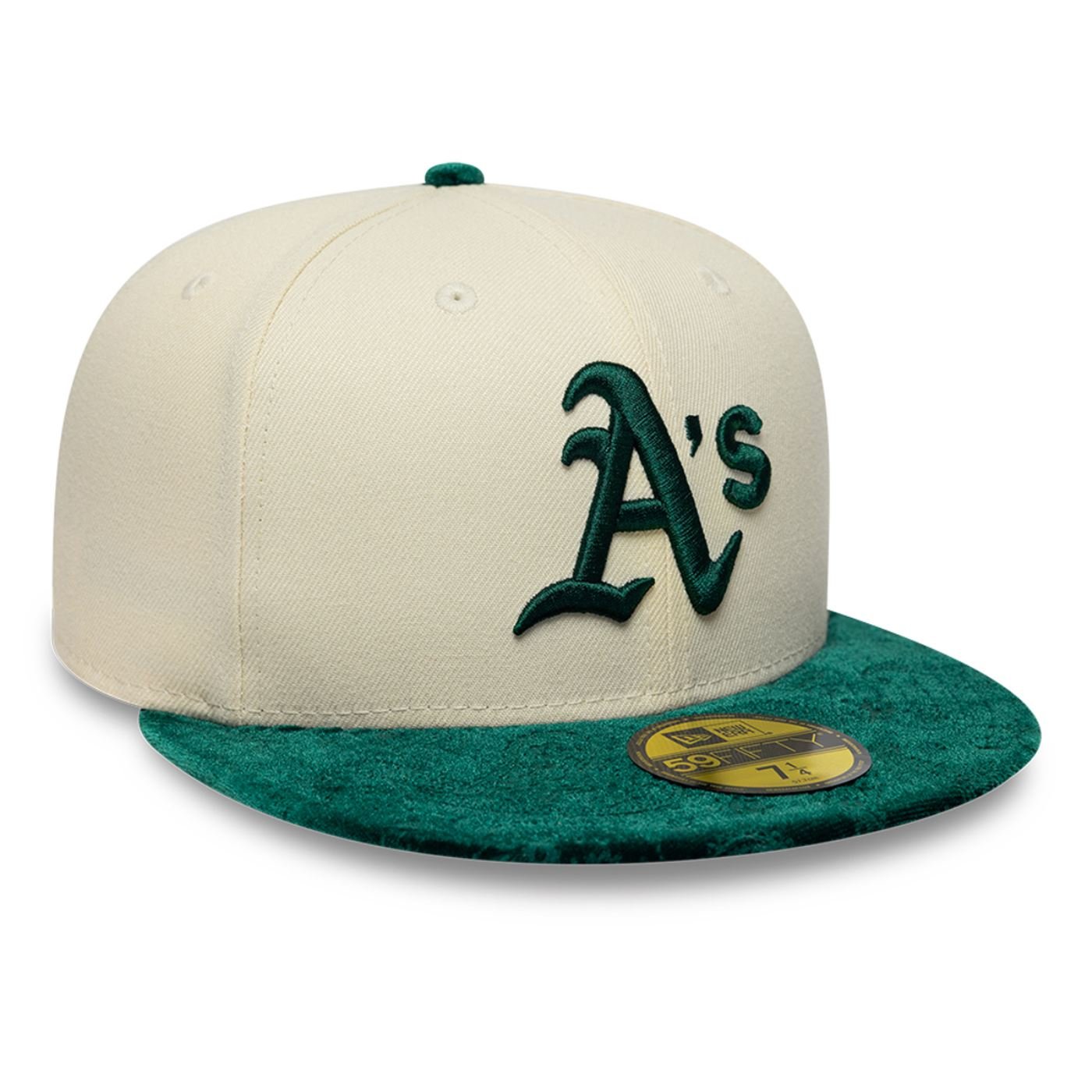 Bone New Era 59FIFTY MLB Oakland Athletics Bege 3