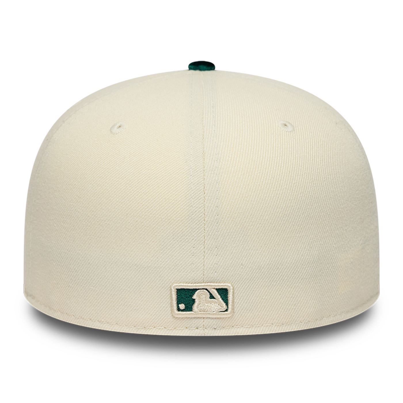 Bone New Era 59FIFTY MLB Oakland Athletics Bege 4