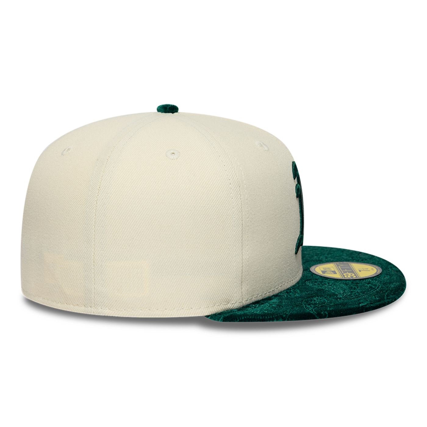 Bone New Era 59FIFTY MLB Oakland Athletics Bege 6