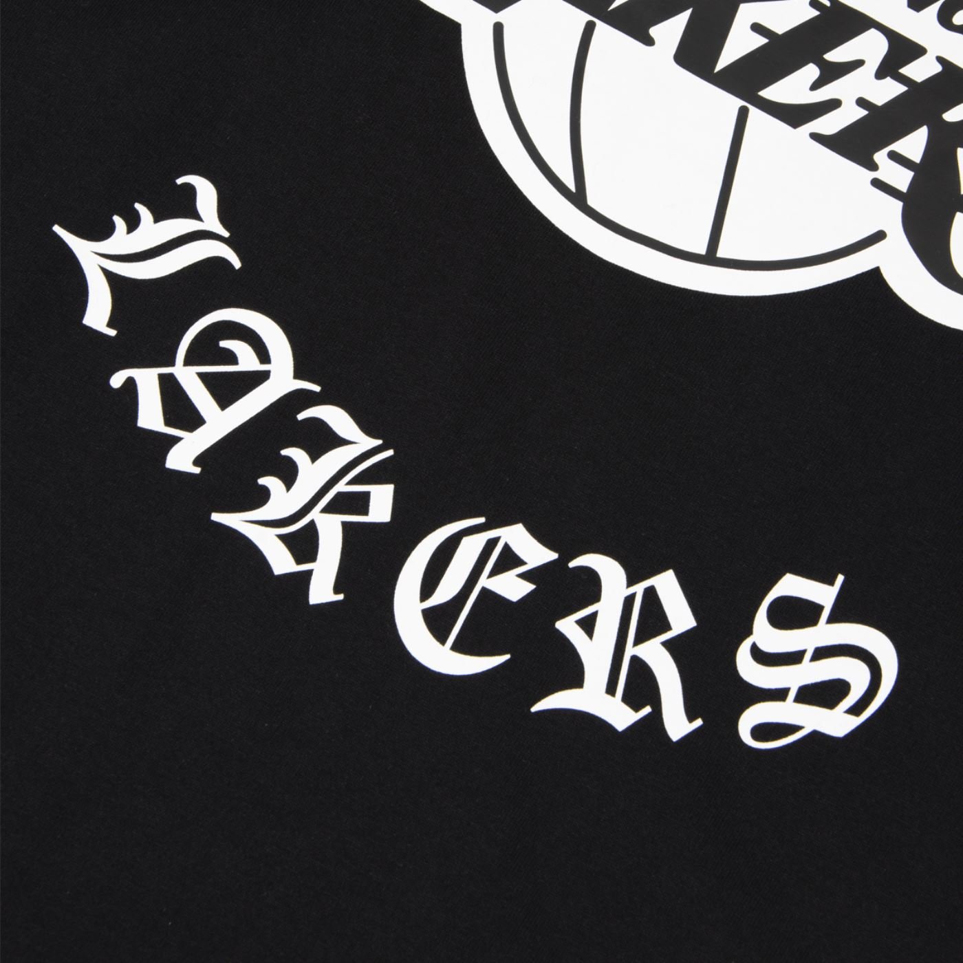 Camiseta New Era Regular Los Angeles Lakers NBA Preto Preto 3