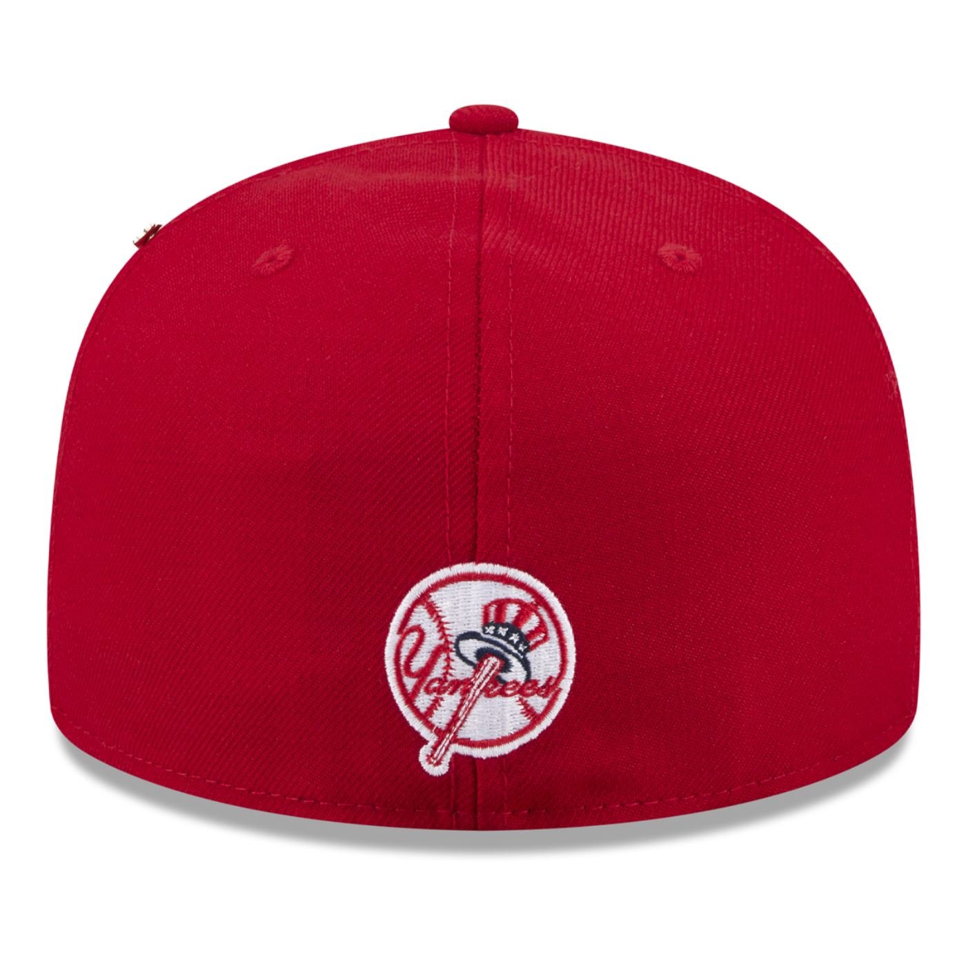 Bone New Era 59FIFTY New York Yankees Spike Lee Anniversary Vermelho 4