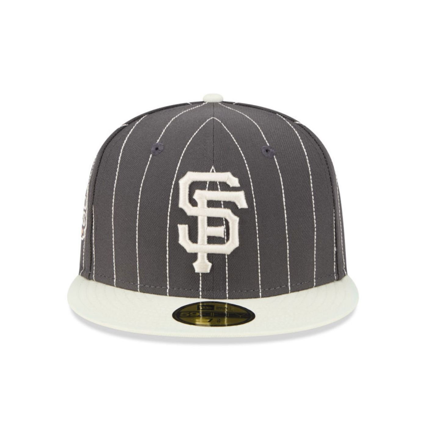 Bone New Era 59FIFTY San Francisco Giants Cinza Cinza 3