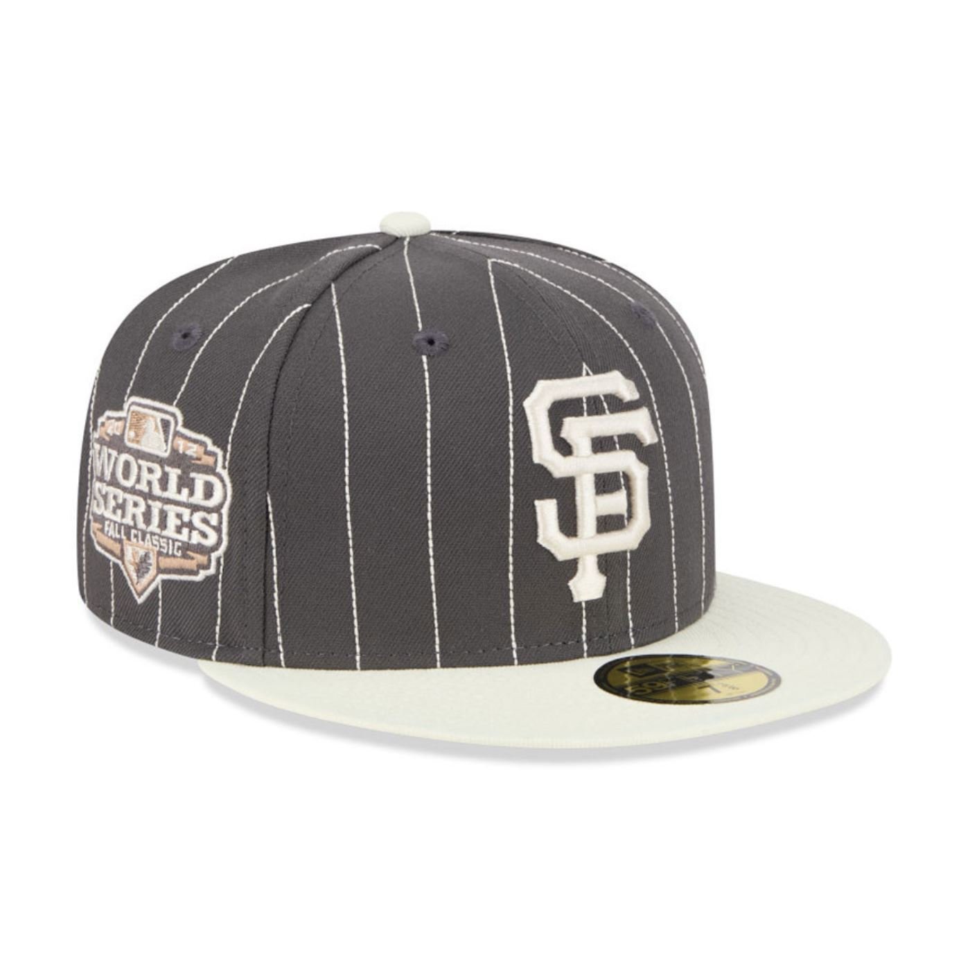 Bone New Era 59FIFTY San Francisco Giants Cinza Cinza 4