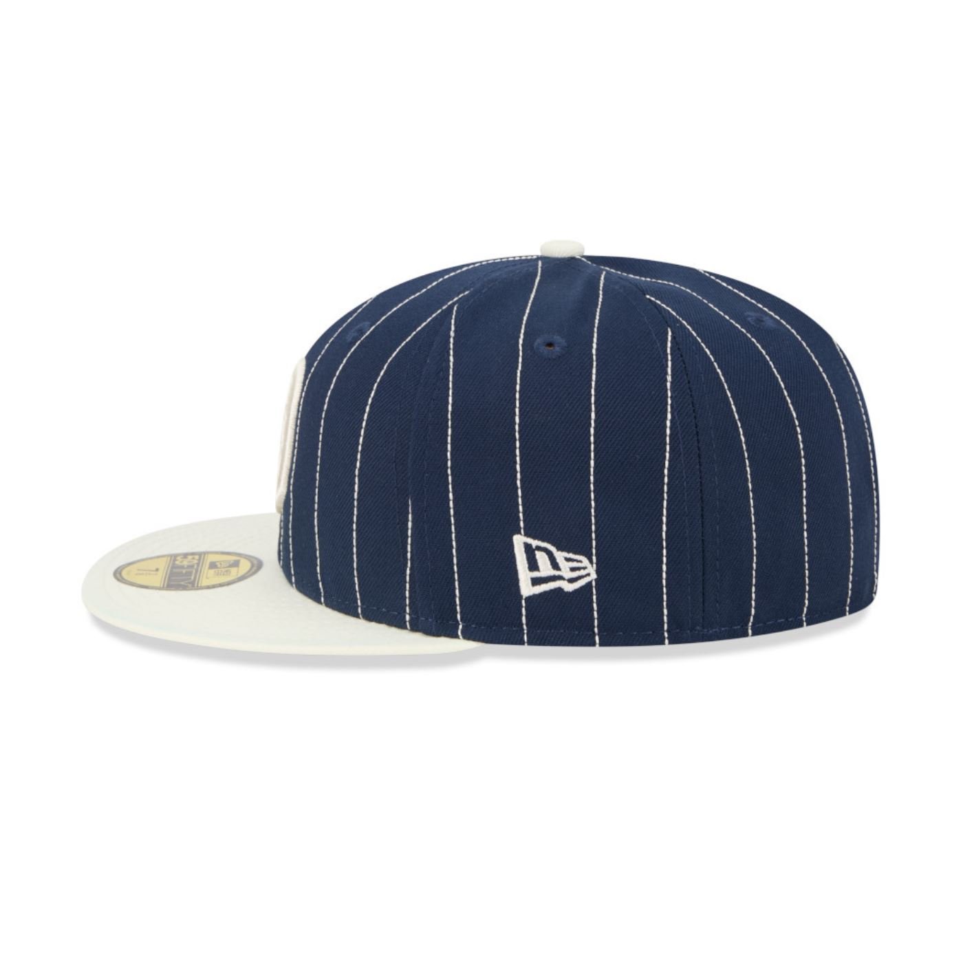 Bone New Era 59FIFTY Detroit Tigers MLB Stripes Azul 5