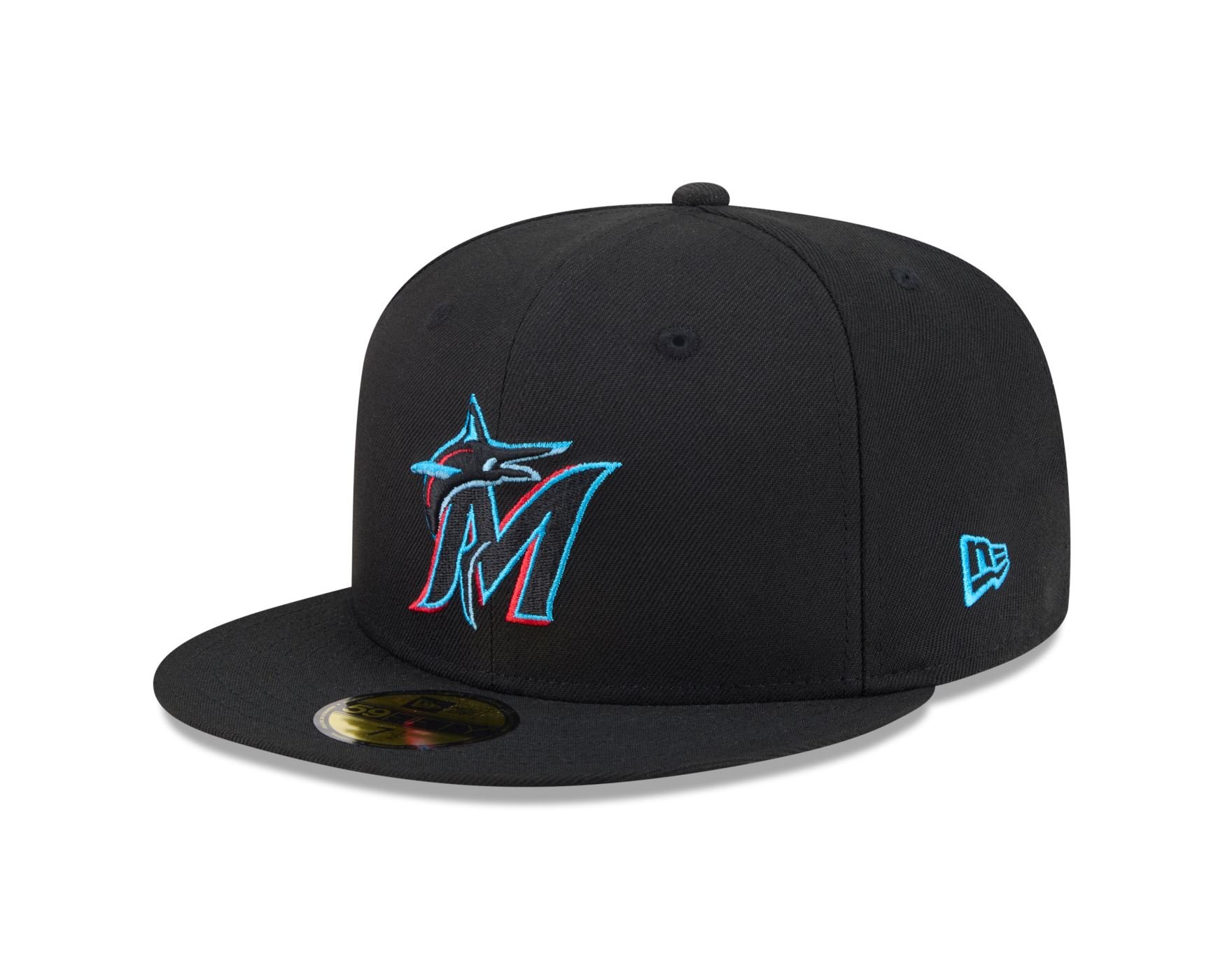 Bone New Era 59FIFTY MLB Miami Marlins