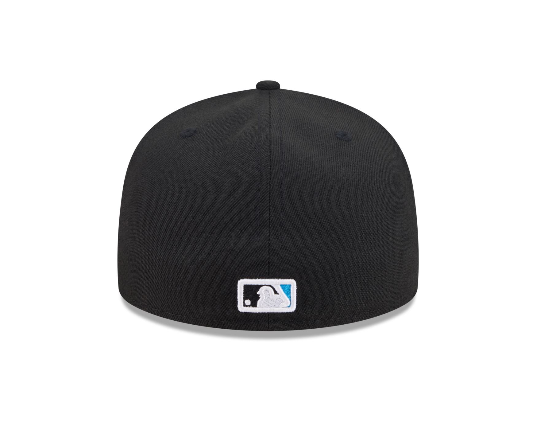 Bone New Era 59FIFTY MLB Miami Marlins Preto 4