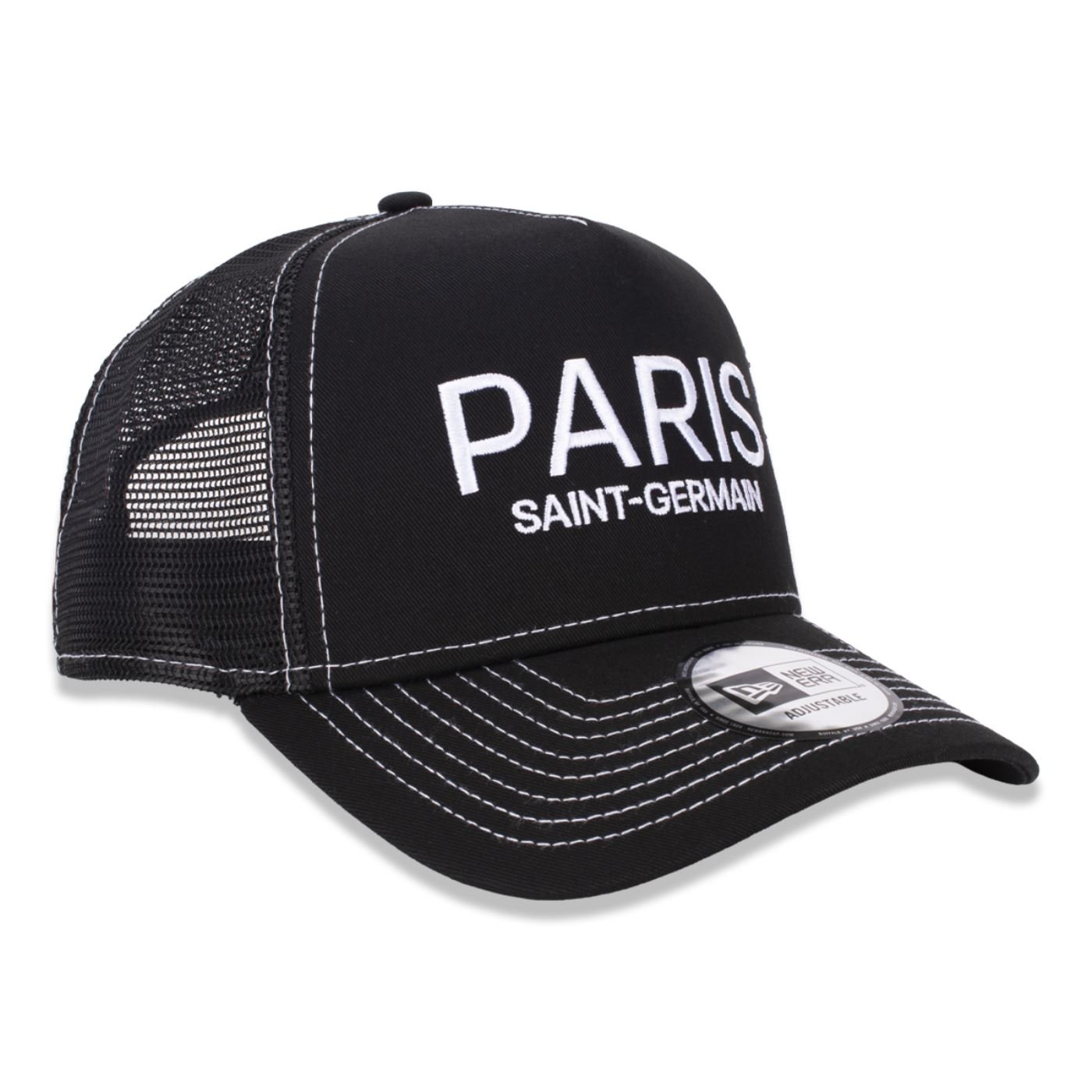 Bone New Era 59FIFTY Paris Saint Germain Preto 3