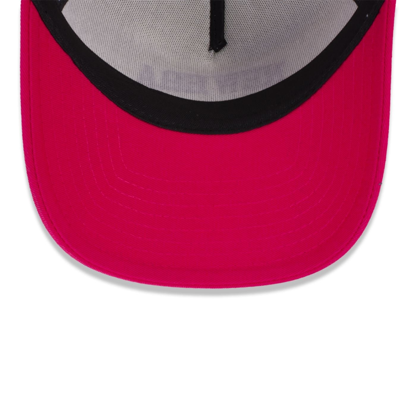 Bone New Era 9FORTY A-Frame Trucker Branded Branco/Rosa 7