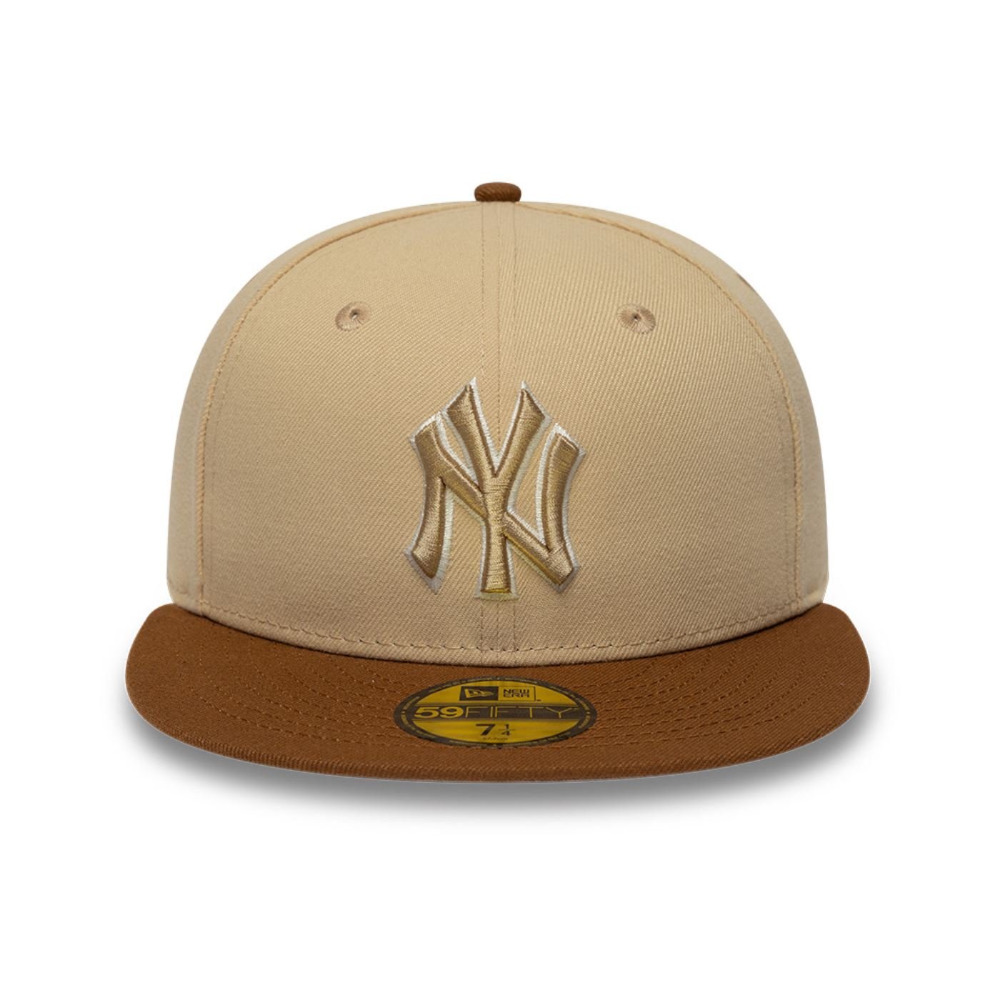 Bone New Era 59FIFTY MLB New York Yankees Bege 2