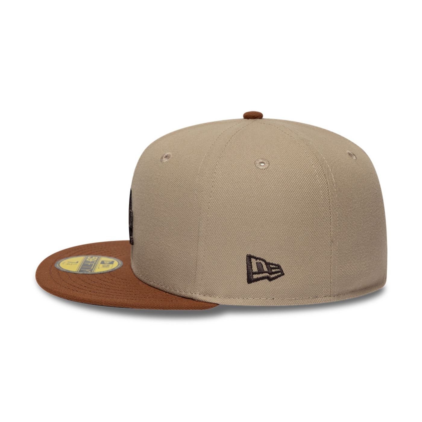 Bone New Era 59FIFTY MLB Los Angeles Dodgers Bege 5