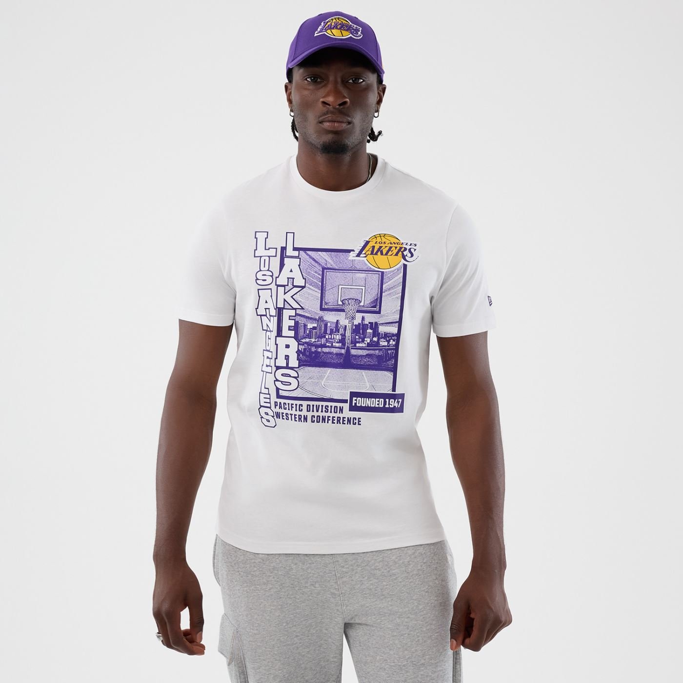 Camisera New Era NBA Los Angeles Lakers