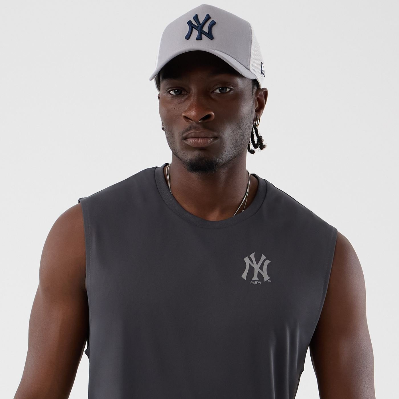 Regata New Era MLB New York Yankees Cinza 3
