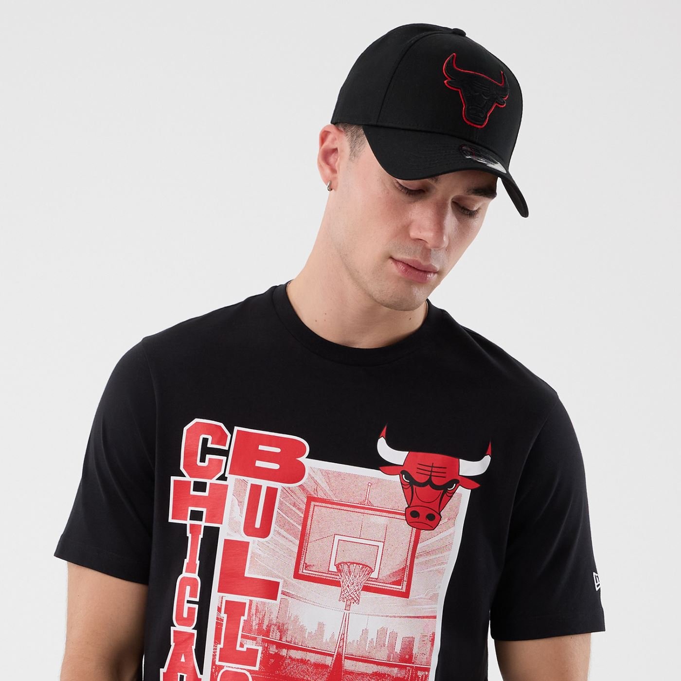 Camiseta New Era NBA Chicago Bulls Preto 6