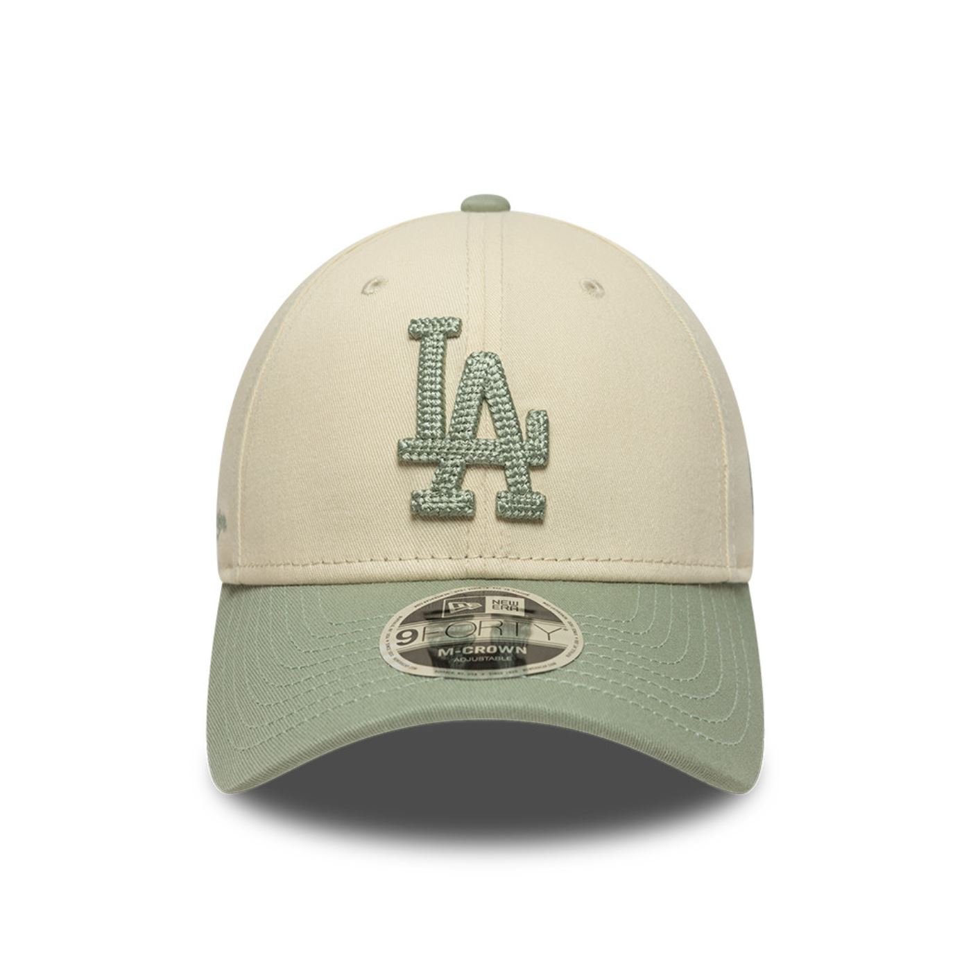 Bone New Era 59FIFTY MLB Los Angeles Dodgers Bege 2