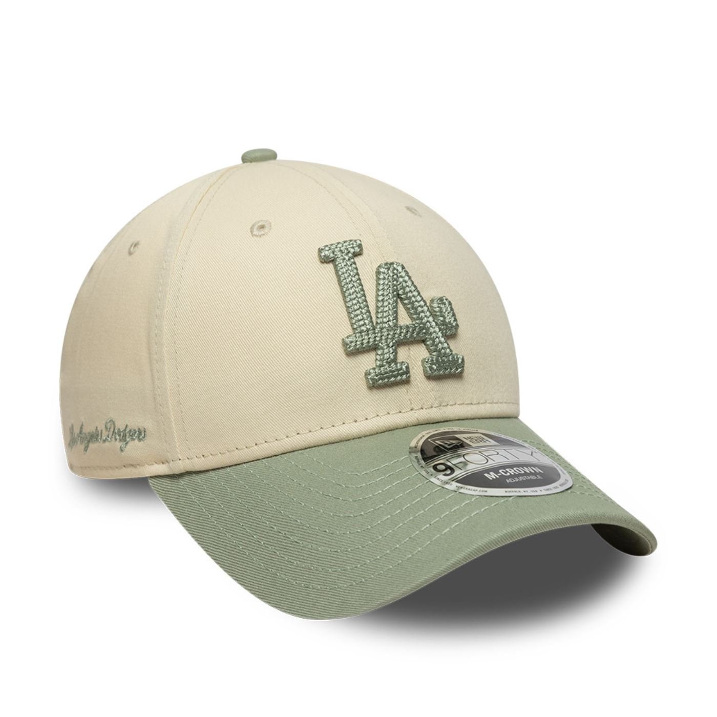 Bone New Era 59FIFTY MLB Los Angeles Dodgers Bege 3