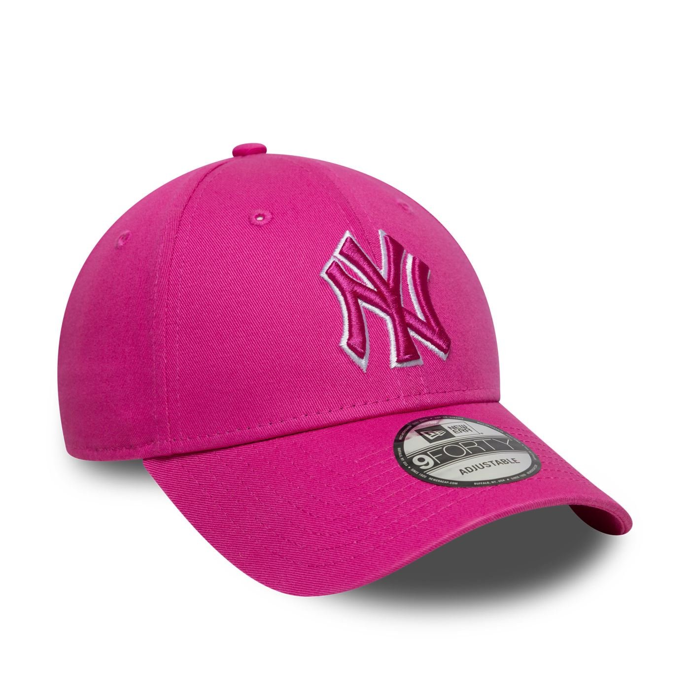 Bone New Era 59FIFTY MLB New York Yankees Pink 3