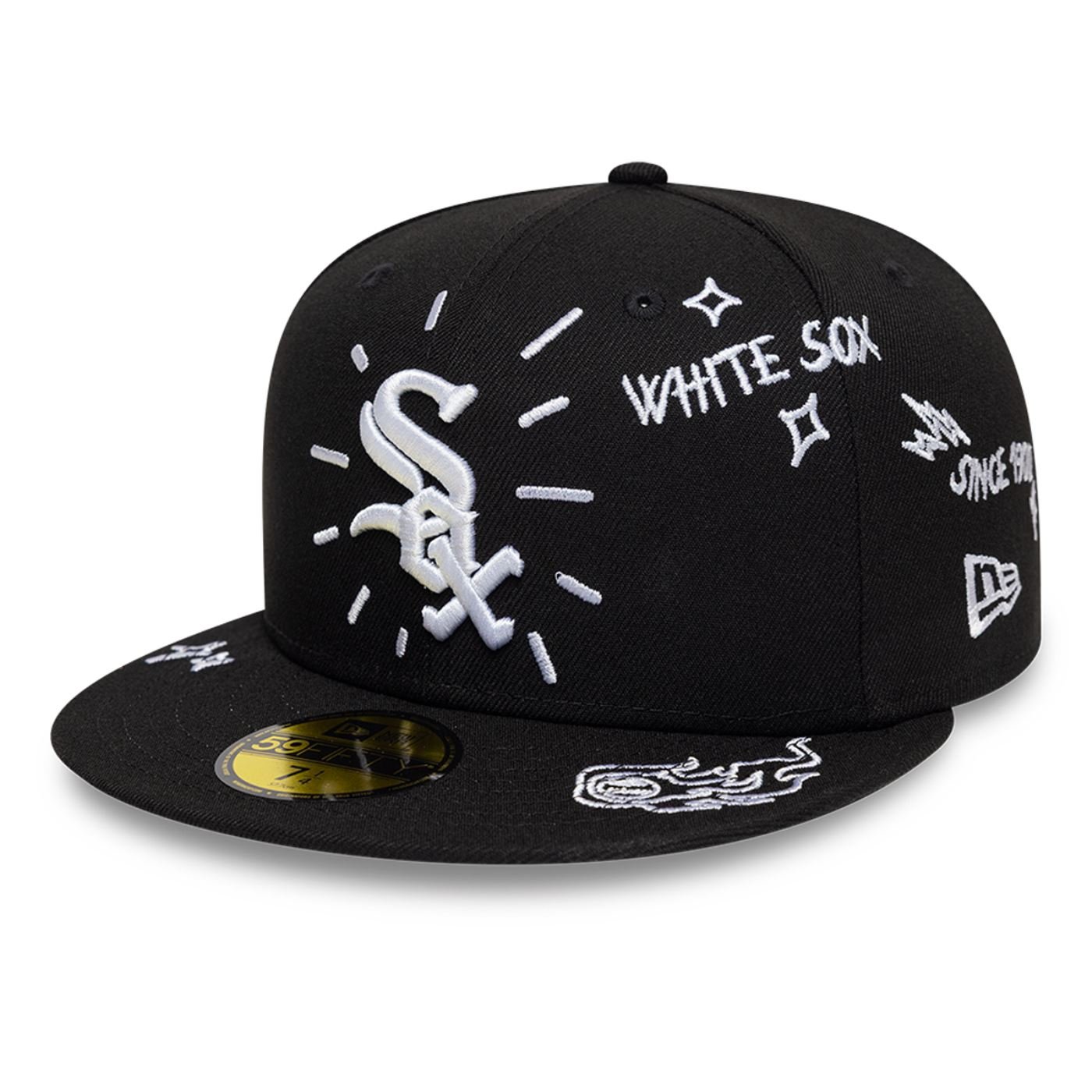 Bone New Era 59FIFTY MLB Chicago White Sox Paisley