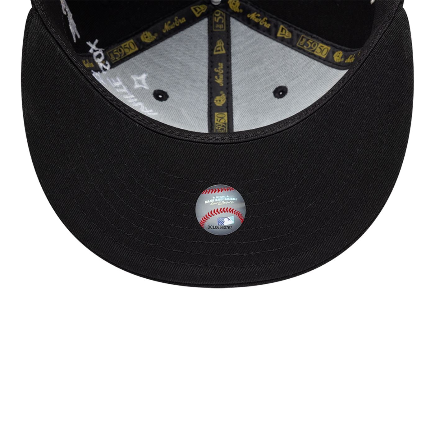 Bone New Era 59FIFTY MLB Chicago White Sox Paisley Preto 7