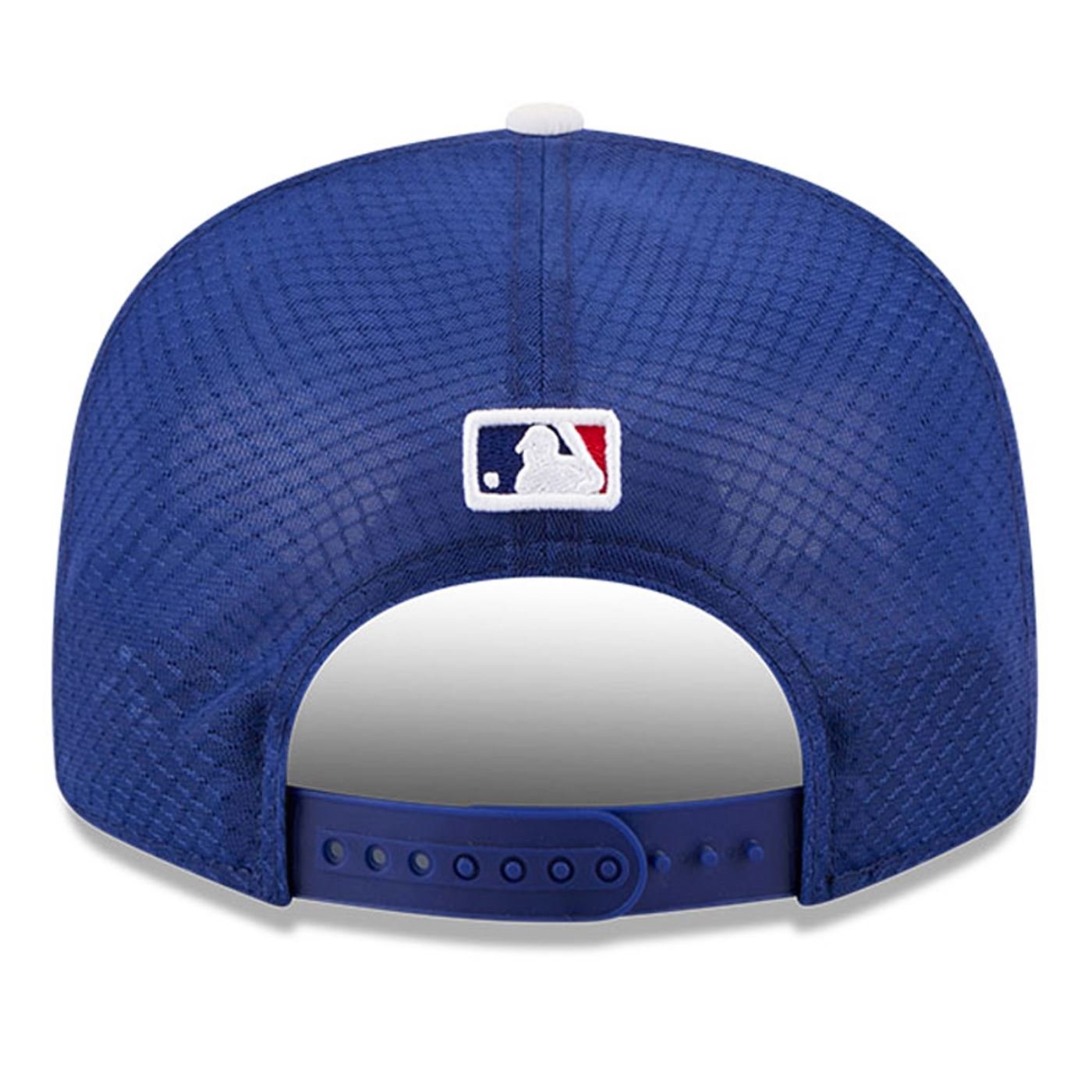 Bone New Era 9FIFTY MLB Los Angeles Dodgers Batting Practice Azul 4