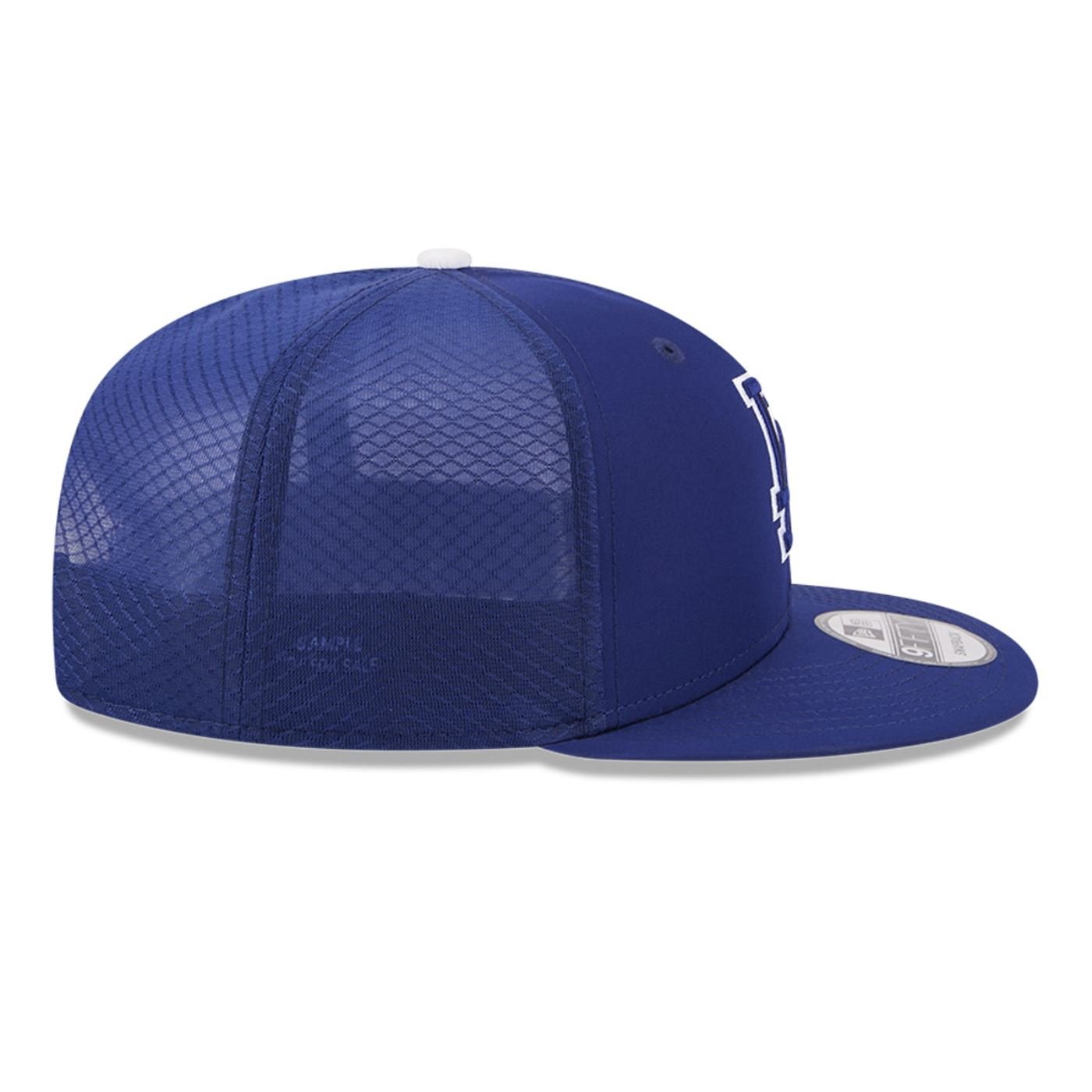 Bone New Era 9FIFTY MLB Los Angeles Dodgers Batting Practice Azul 6