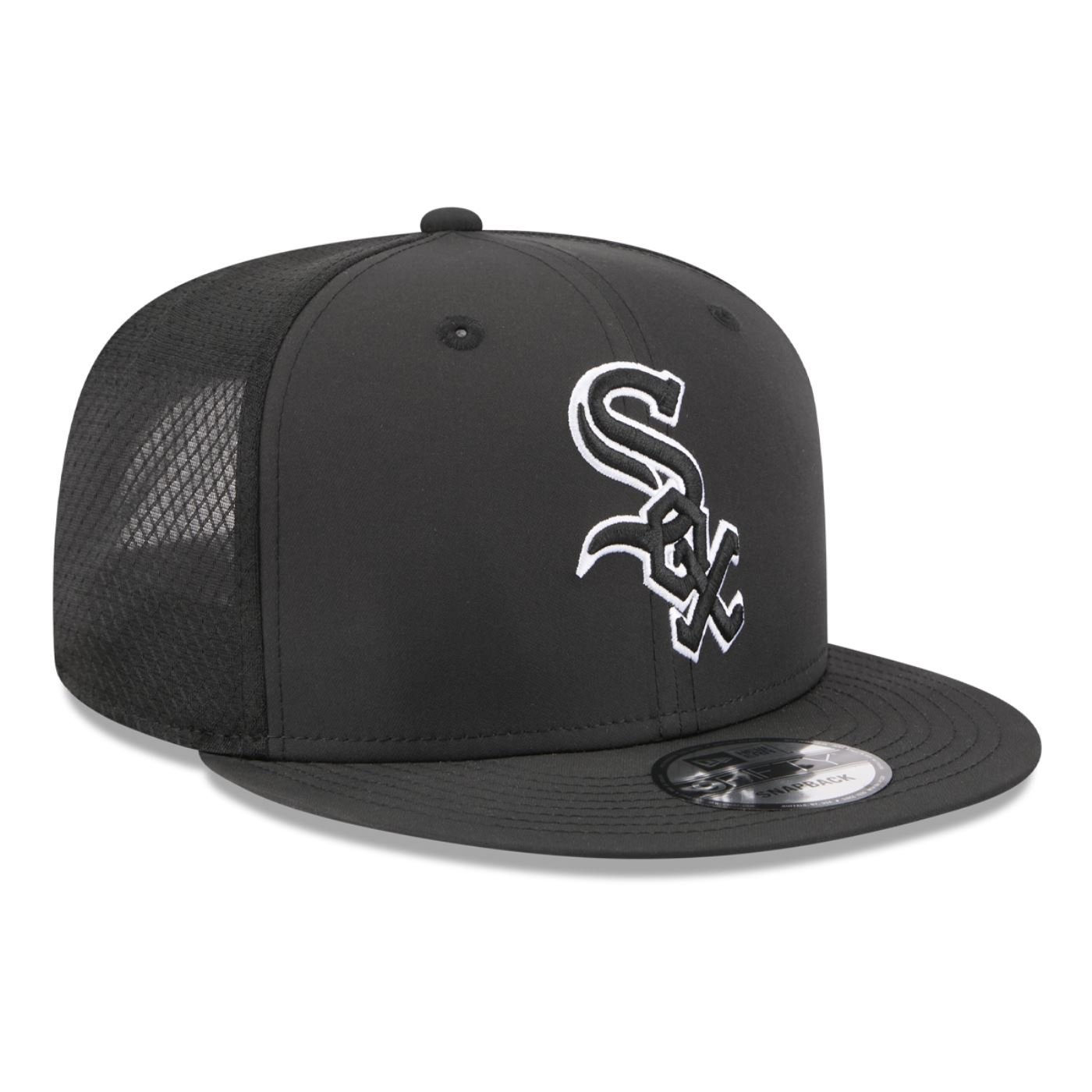 Bone New Era 9FIFTY MLB Chicago White Sox Batting Practice Preto 3