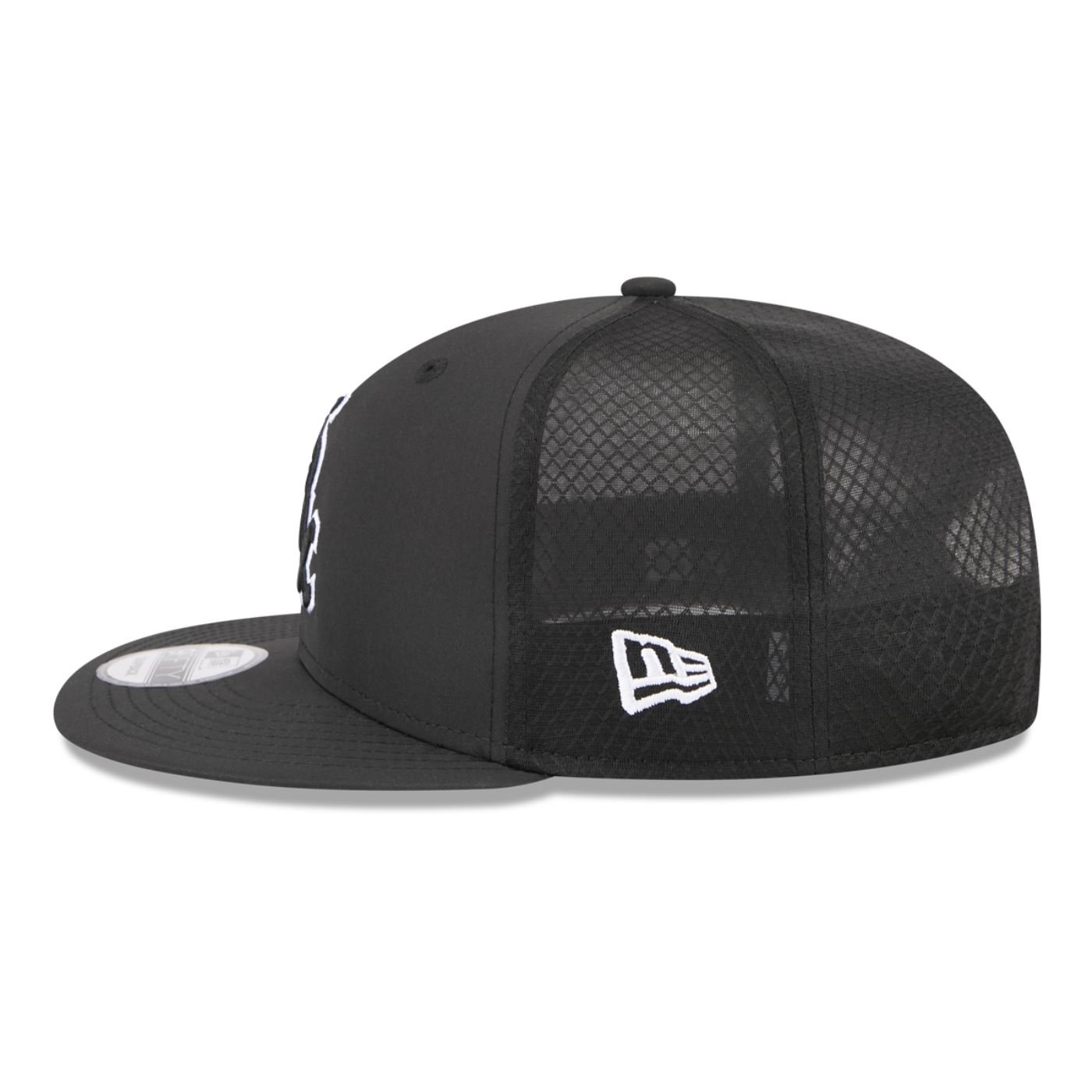 Bone New Era 9FIFTY MLB Chicago White Sox Batting Practice Preto 5