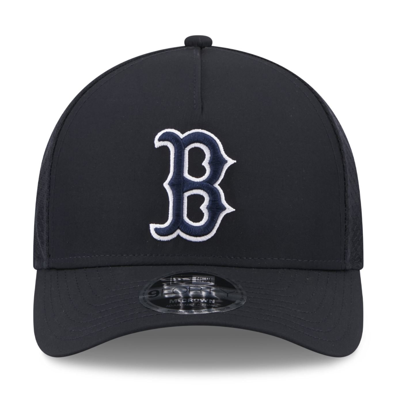 Bone New Era 9FORTY M-Crown A-frame Boston Red Sox Batting Practice Azul Marinho 2