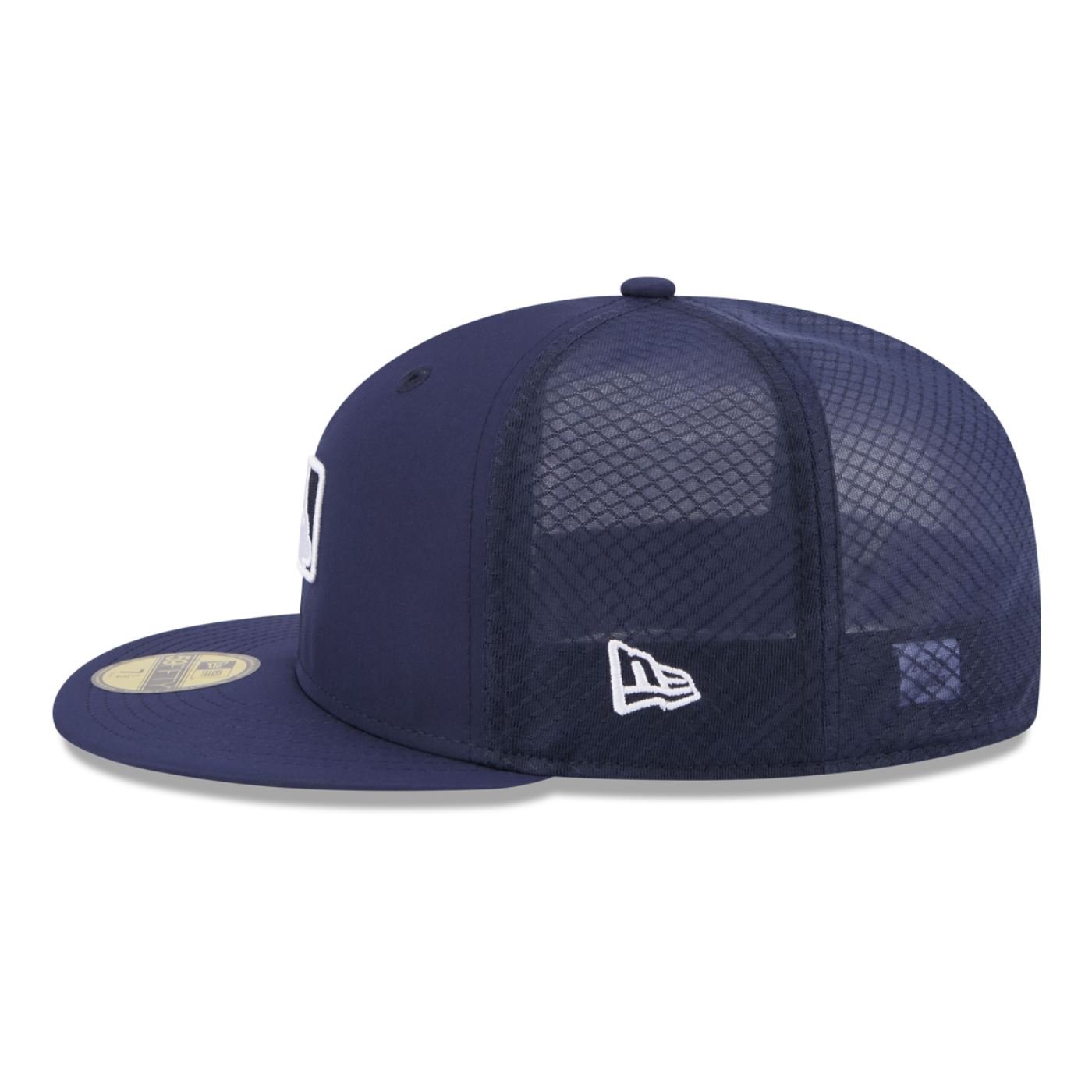 Bone New Era 59FIFTY MLB New Era Batting Practice Azul 5