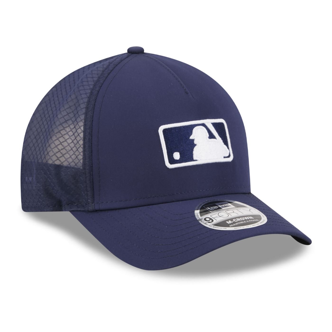 Bone New Era 9FORTY M-Crown A-Frame Batting Practice Azul 3